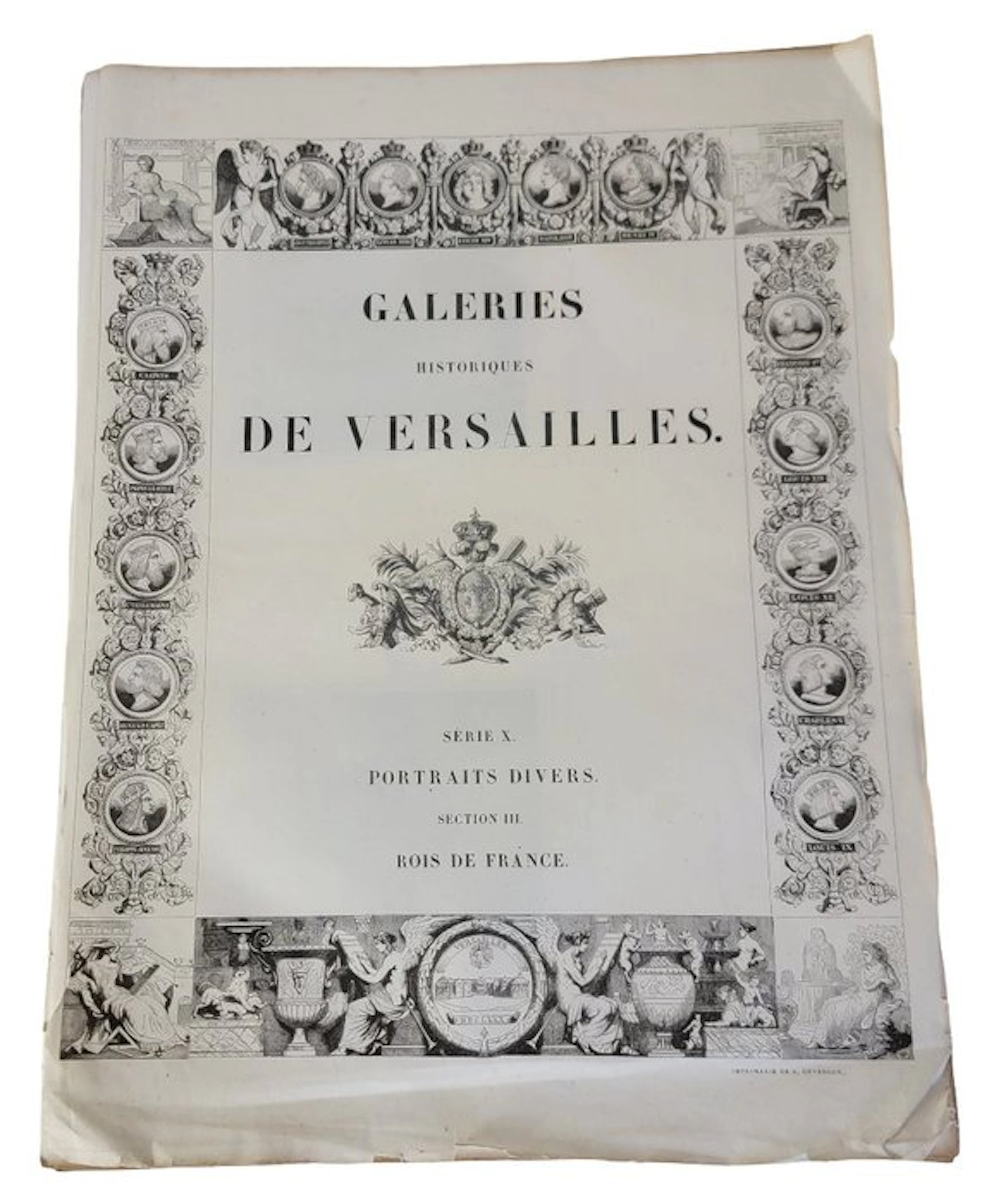 Gavard charles. - Galeries historiques de Versailles - 1838