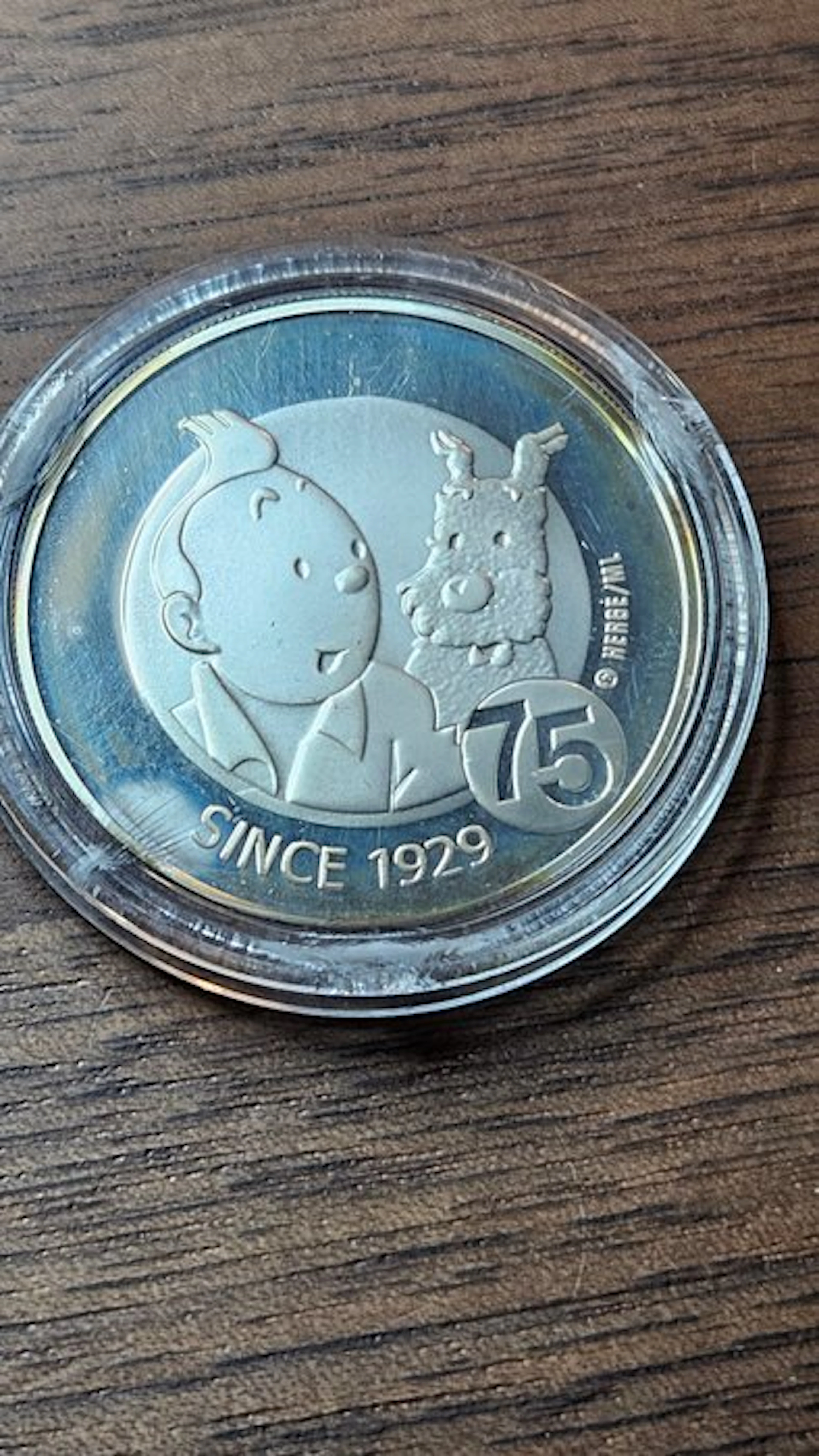 Belgium. 10 Euro 2004 "Tintin" Proof (No reserve price)