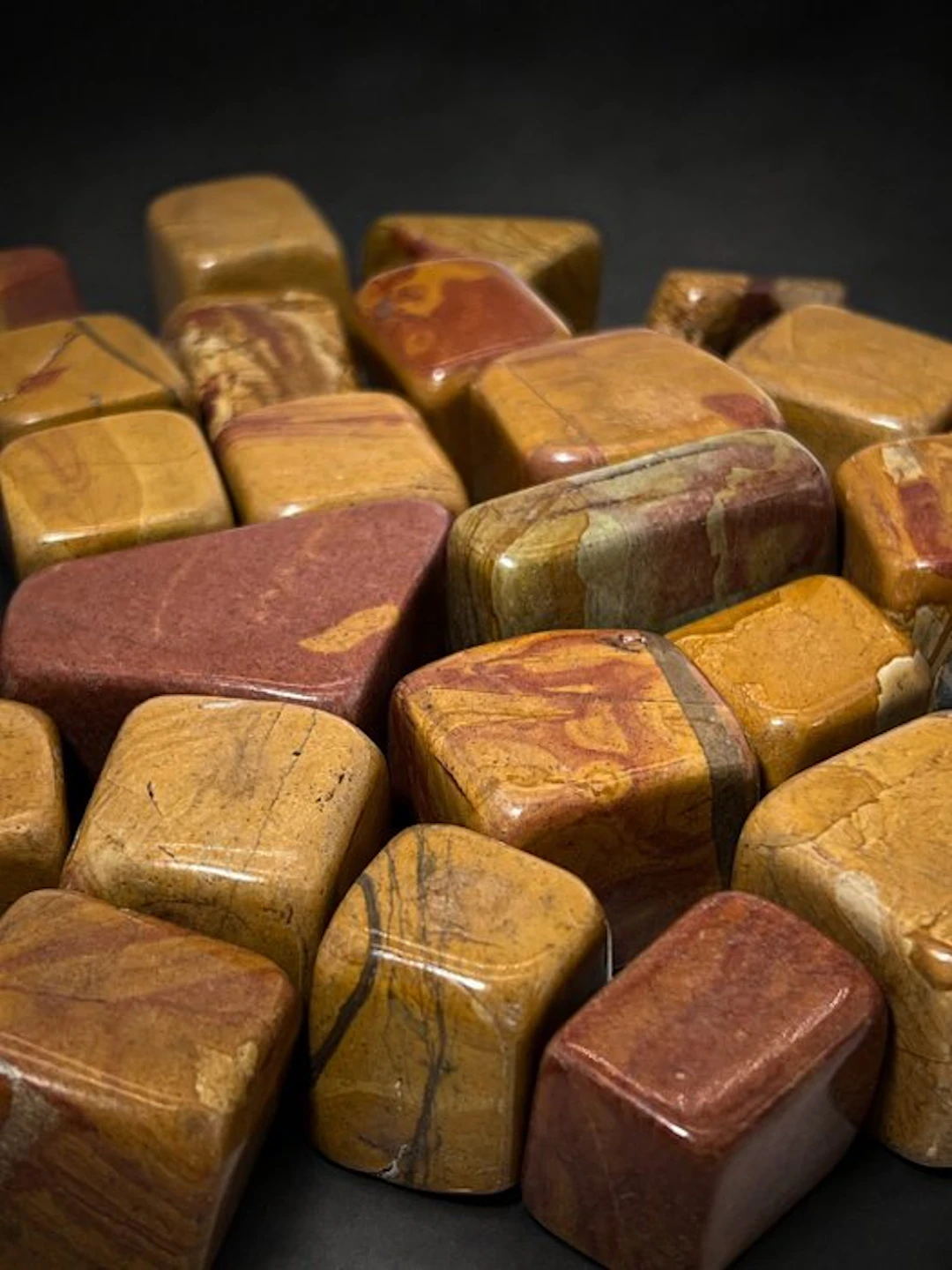 ***NO RESERVE*** Natural Red Brown Jasper Stone Lot |...
