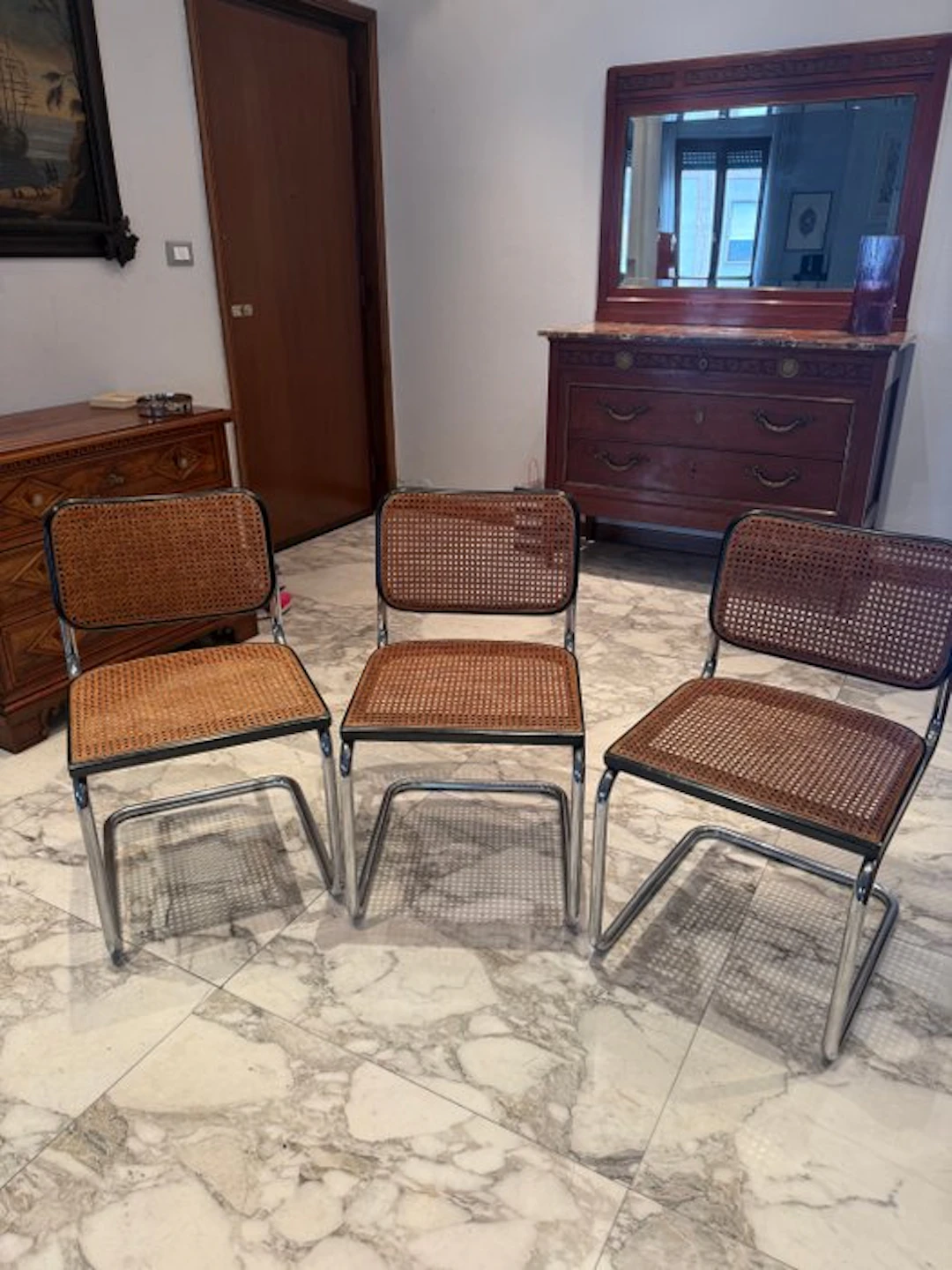 KIGA - Marcel Breuer per Gavina - Chair (3) - Steel