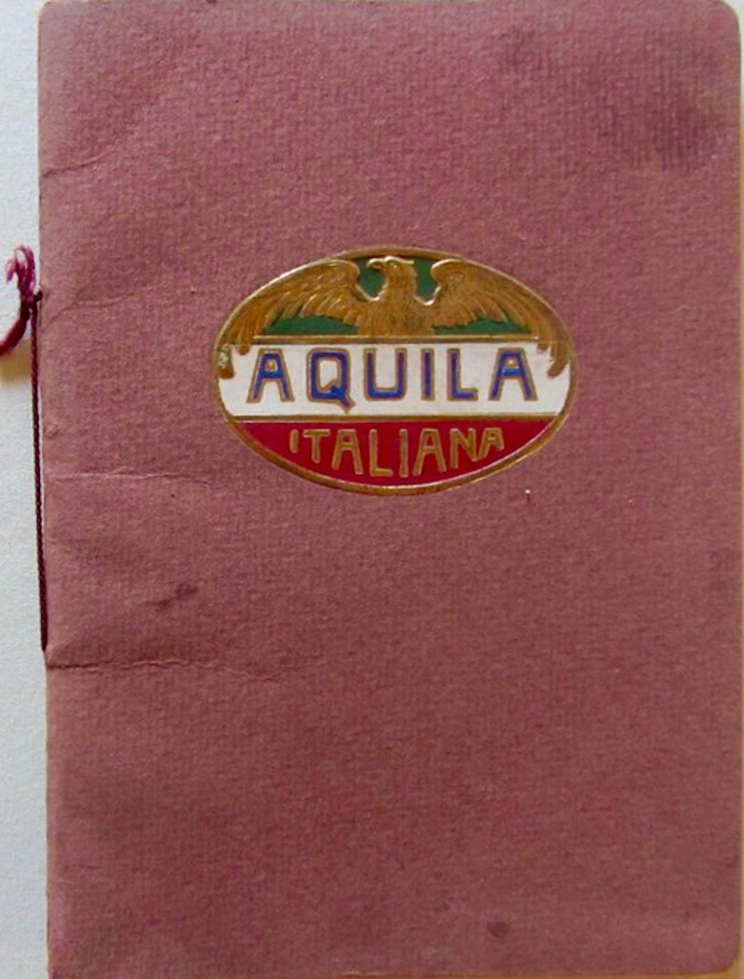 Brochure - Aquila Italiana - 1913