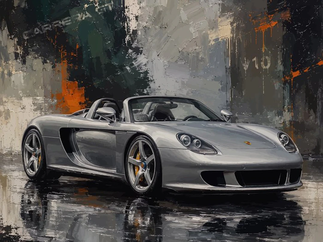 Alberto Ricardo (XXI) - Porsche Carrera GT en plata