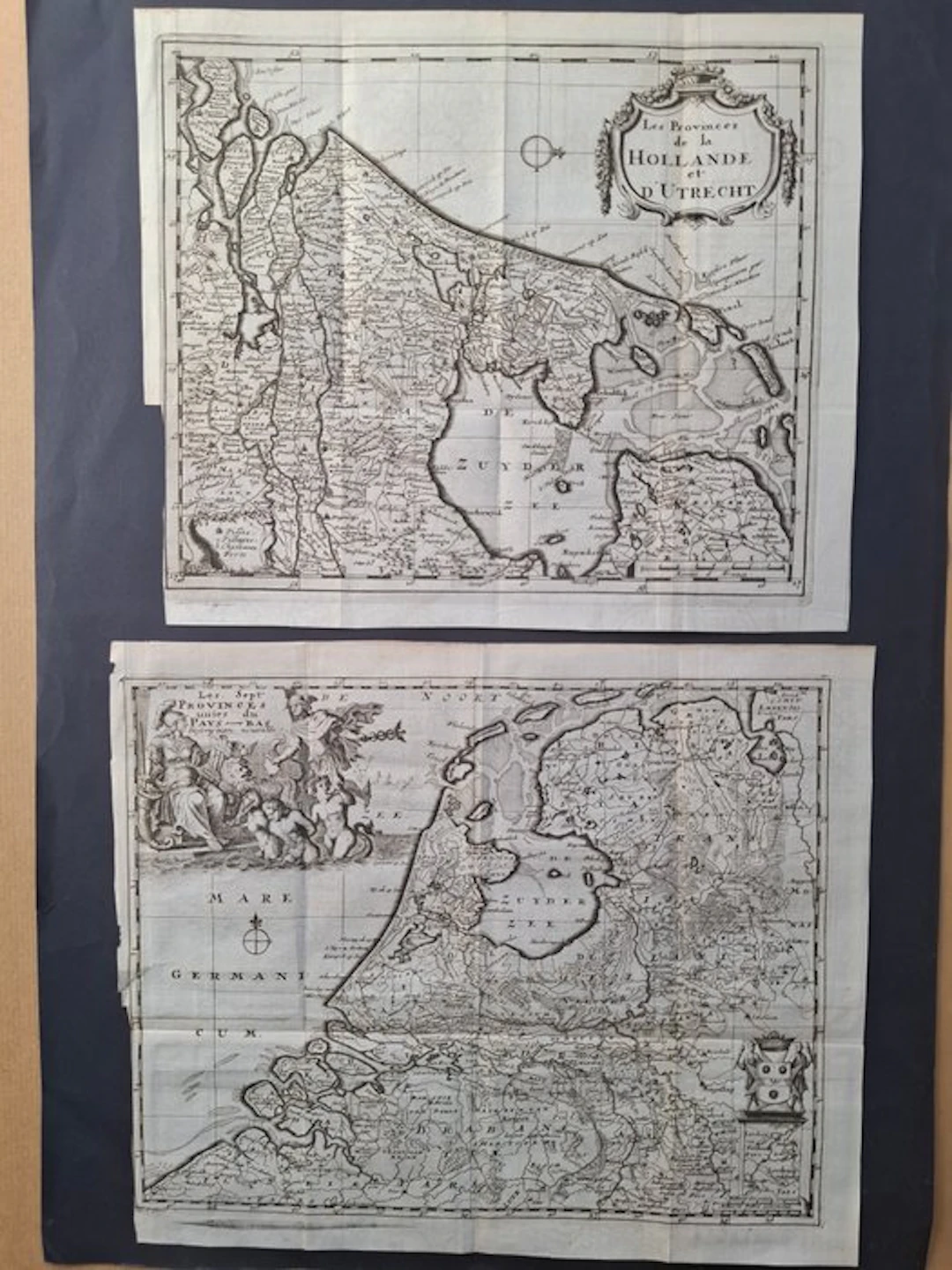 Netherlands - Netherlands; Antoni de Winter - Paire de...