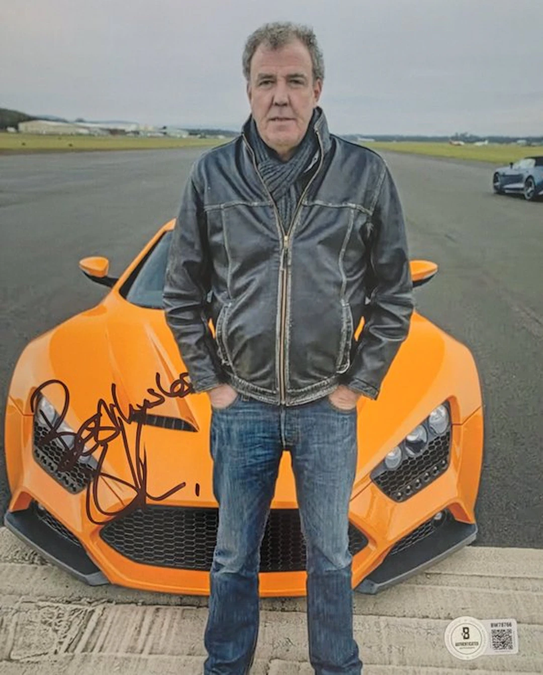 Top Gear - Jeremy Clarkson - Autograph, Photo With Beckett COA