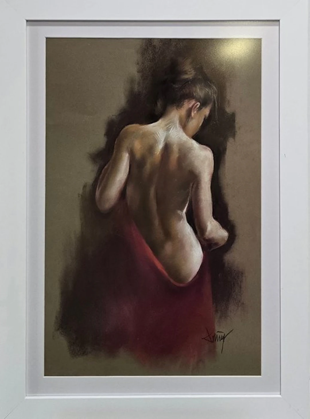 Domingo Alvarez Gomez (1942) - Intimidad en rojo
