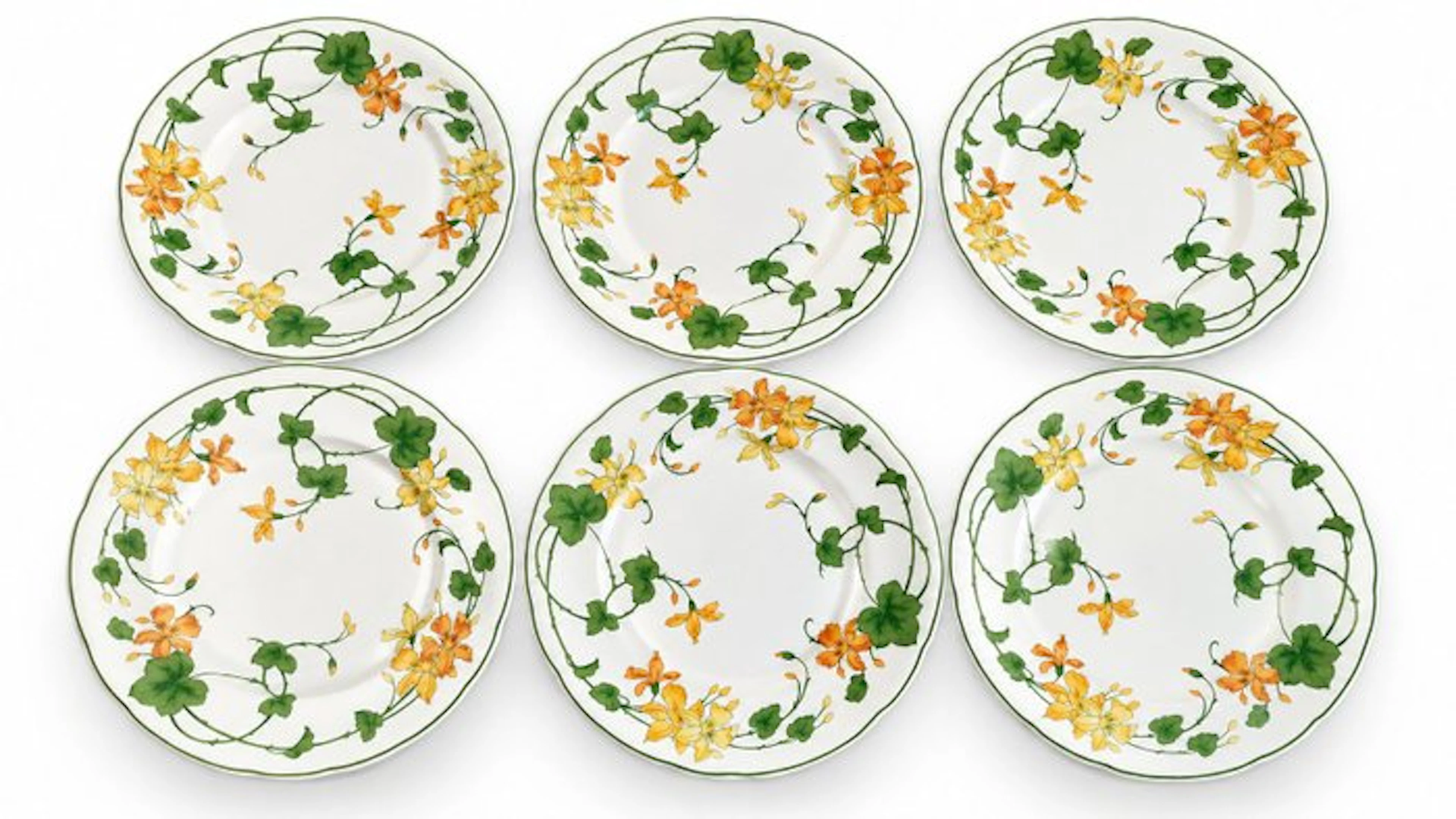 Villeroy & Boch - 6 Grandes Assiettes - Table service for...