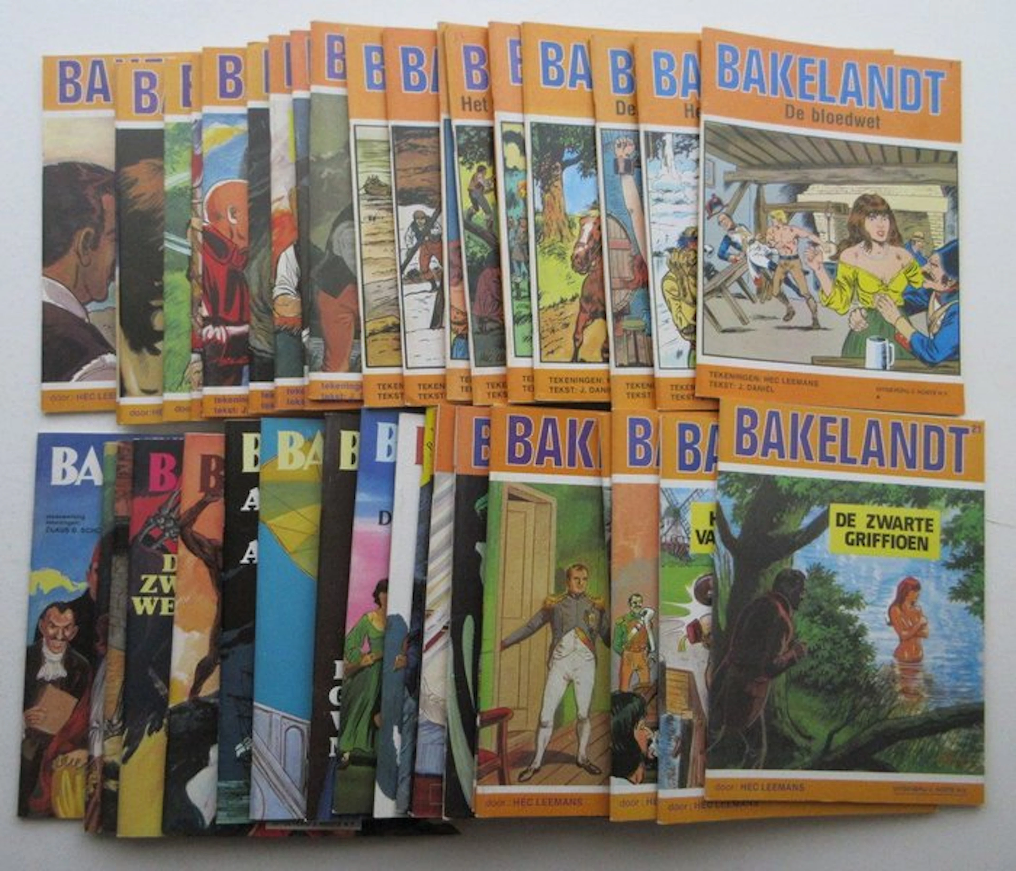 Bakelandt 1 t/m 40 - opeenvolgende reeks SC - 40 Album...