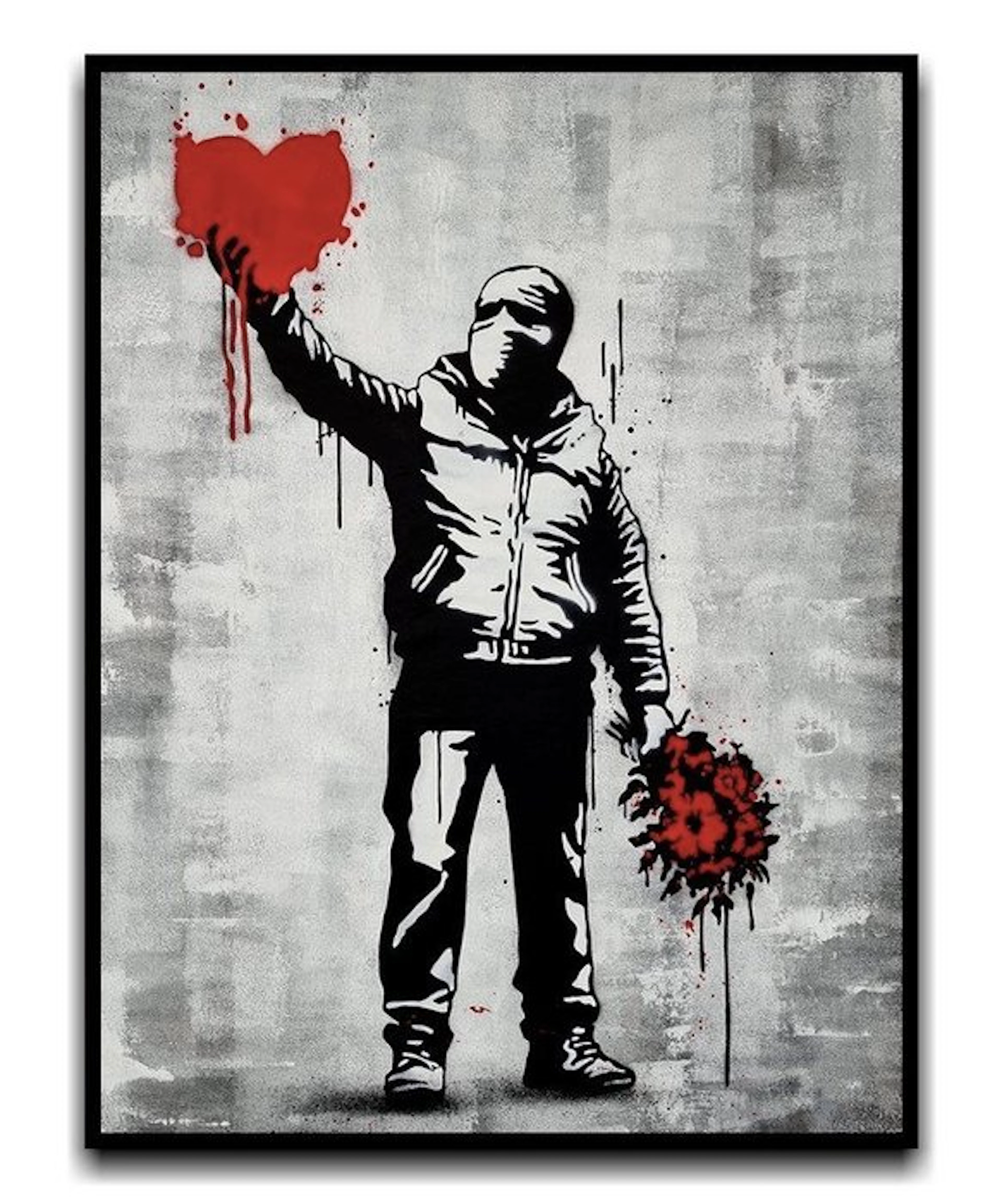 Asko - Love Above Everything - XXL Canvas - Handmade