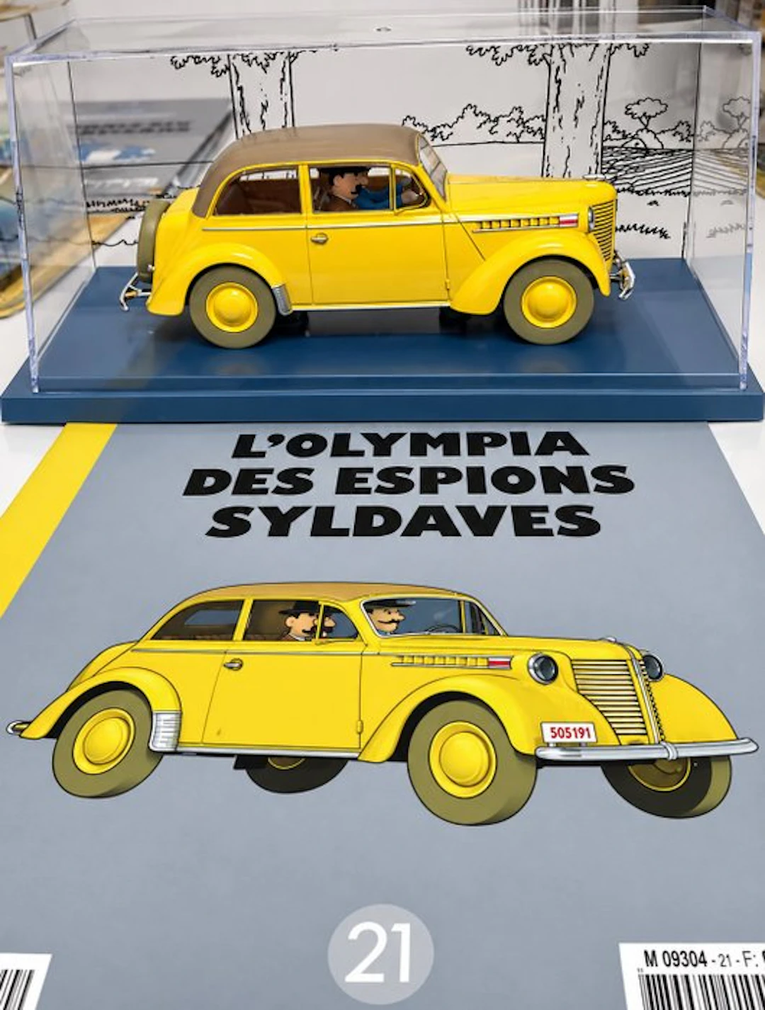 collection Hachette 1/24 - Model car - N°21 - L'Opel...
