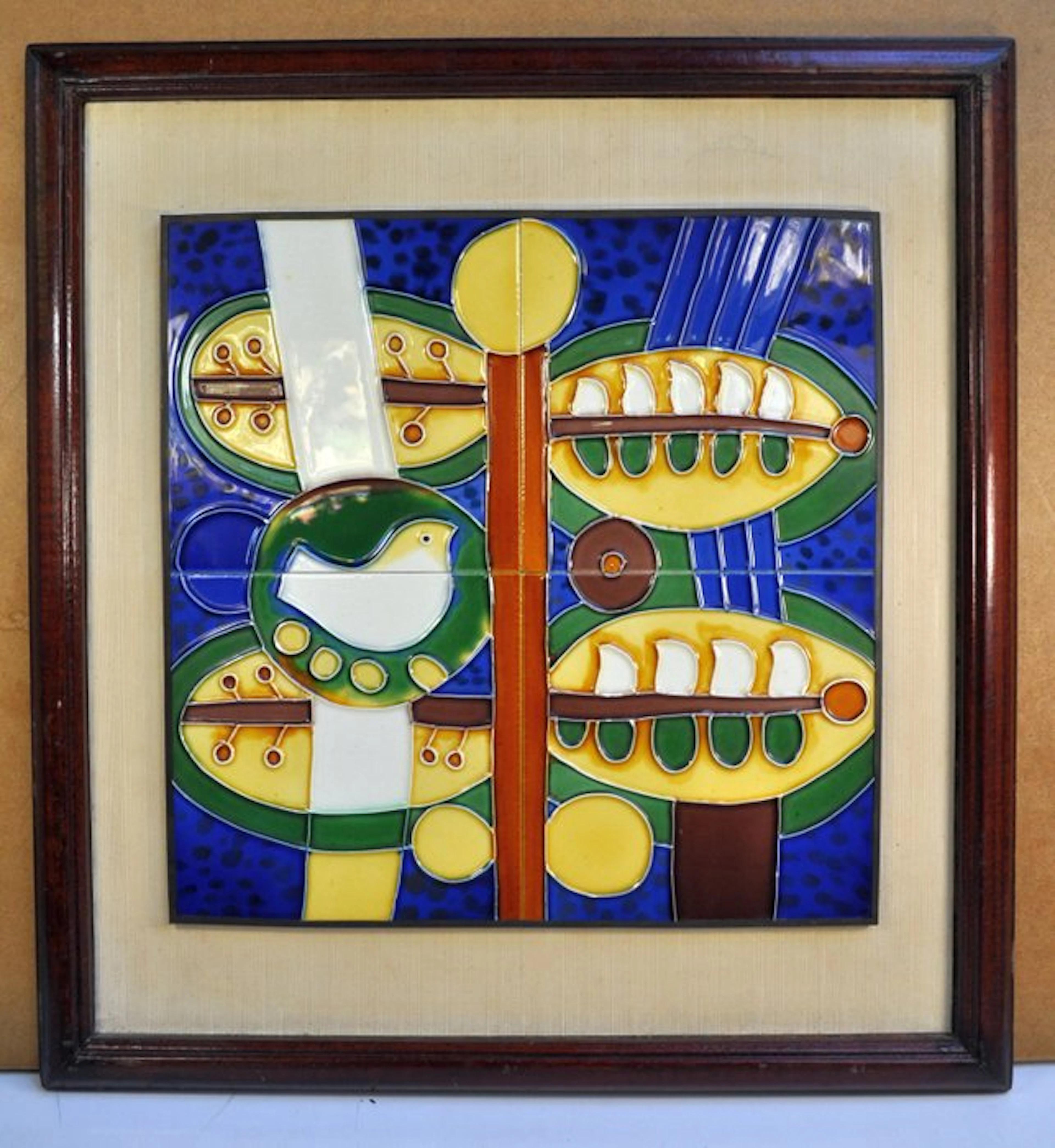 Metà 900 - Manifattura Germania Ovest - Wall plate - Ceramic - Decorative panel