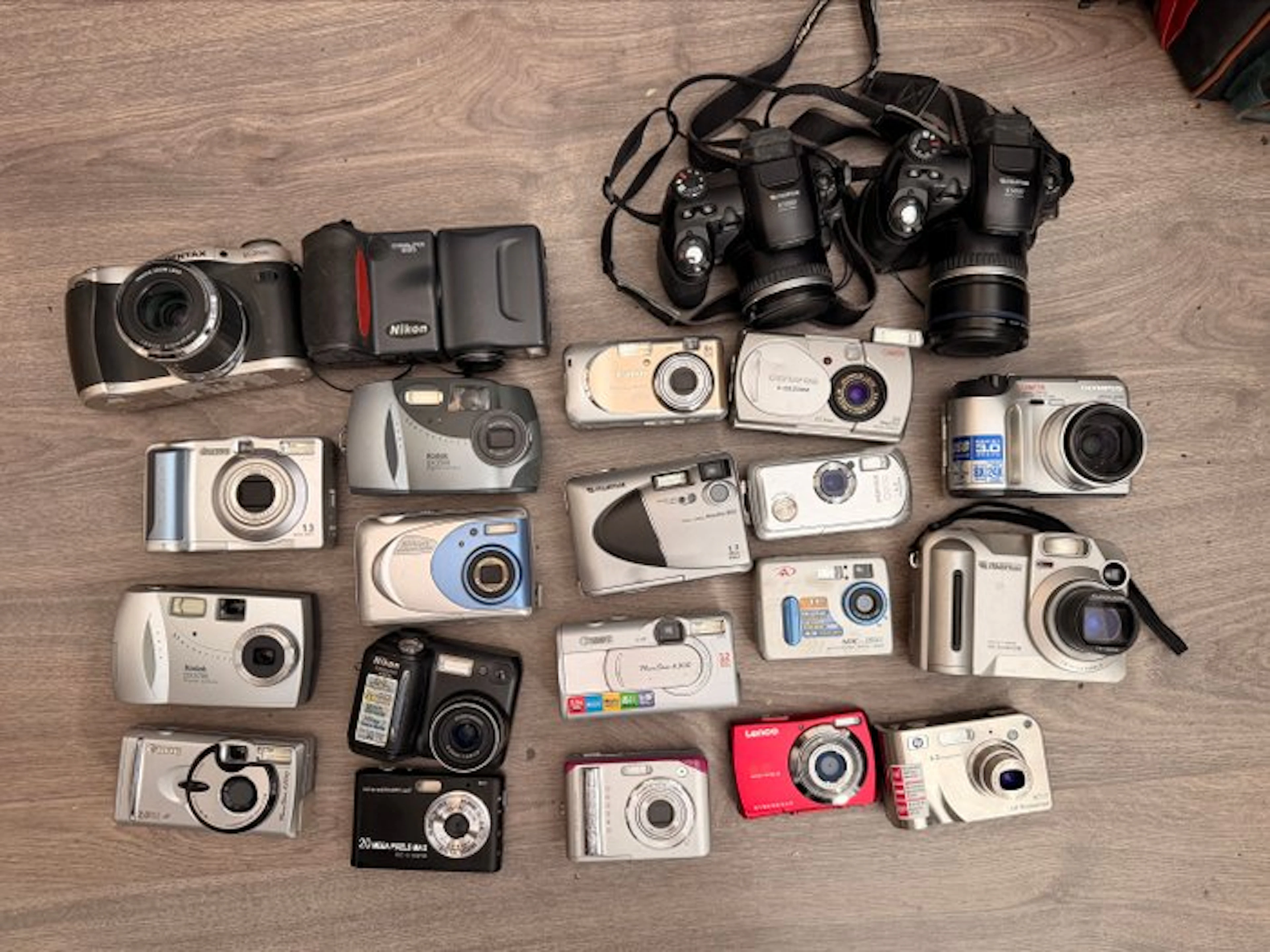 Nikon, Olympus