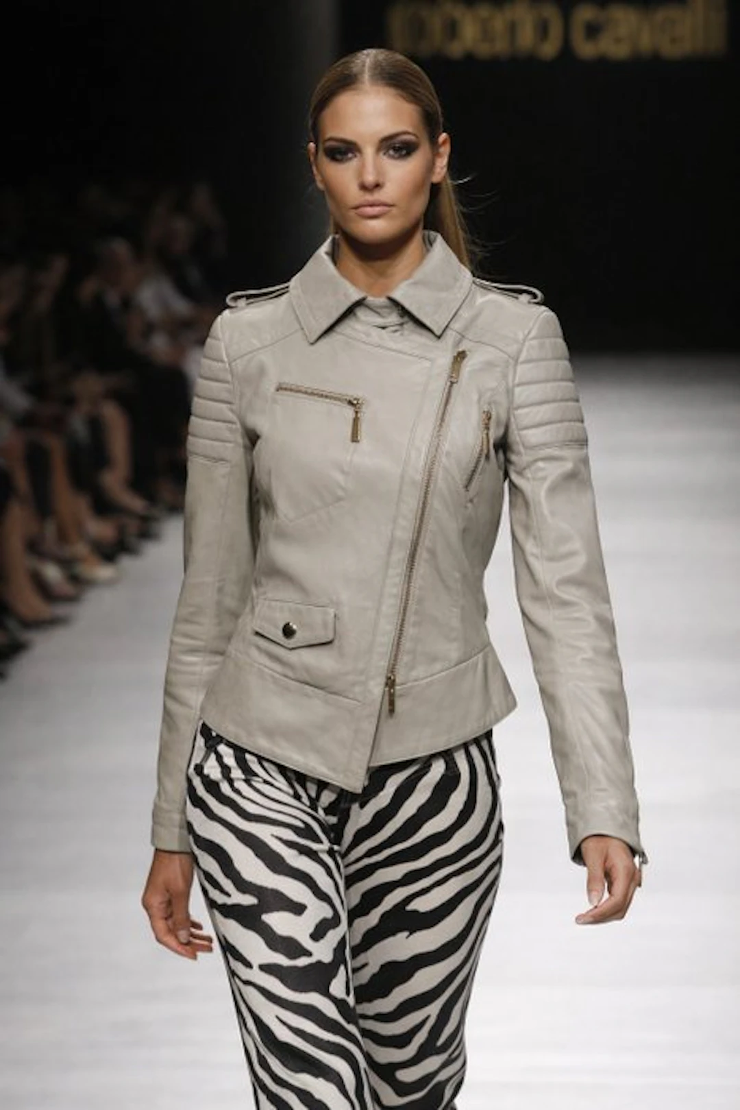 Roberto Cavalli - Saga Biker - Retail €3500 - Giacca di pelle