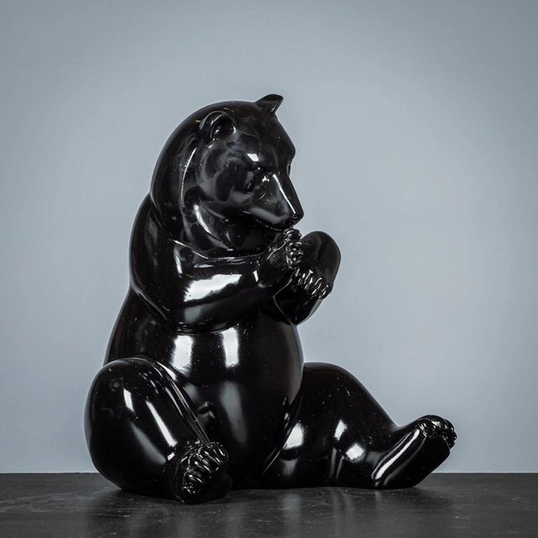 Figure - Black beer - polystone