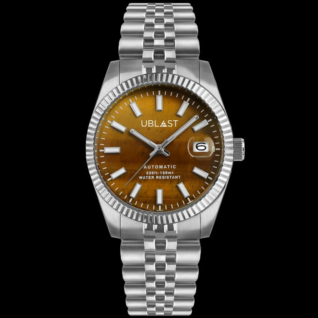 Ublast - Century - Tiger's Eye Stone Dial - UBCEJA40TIG - Men - 2026