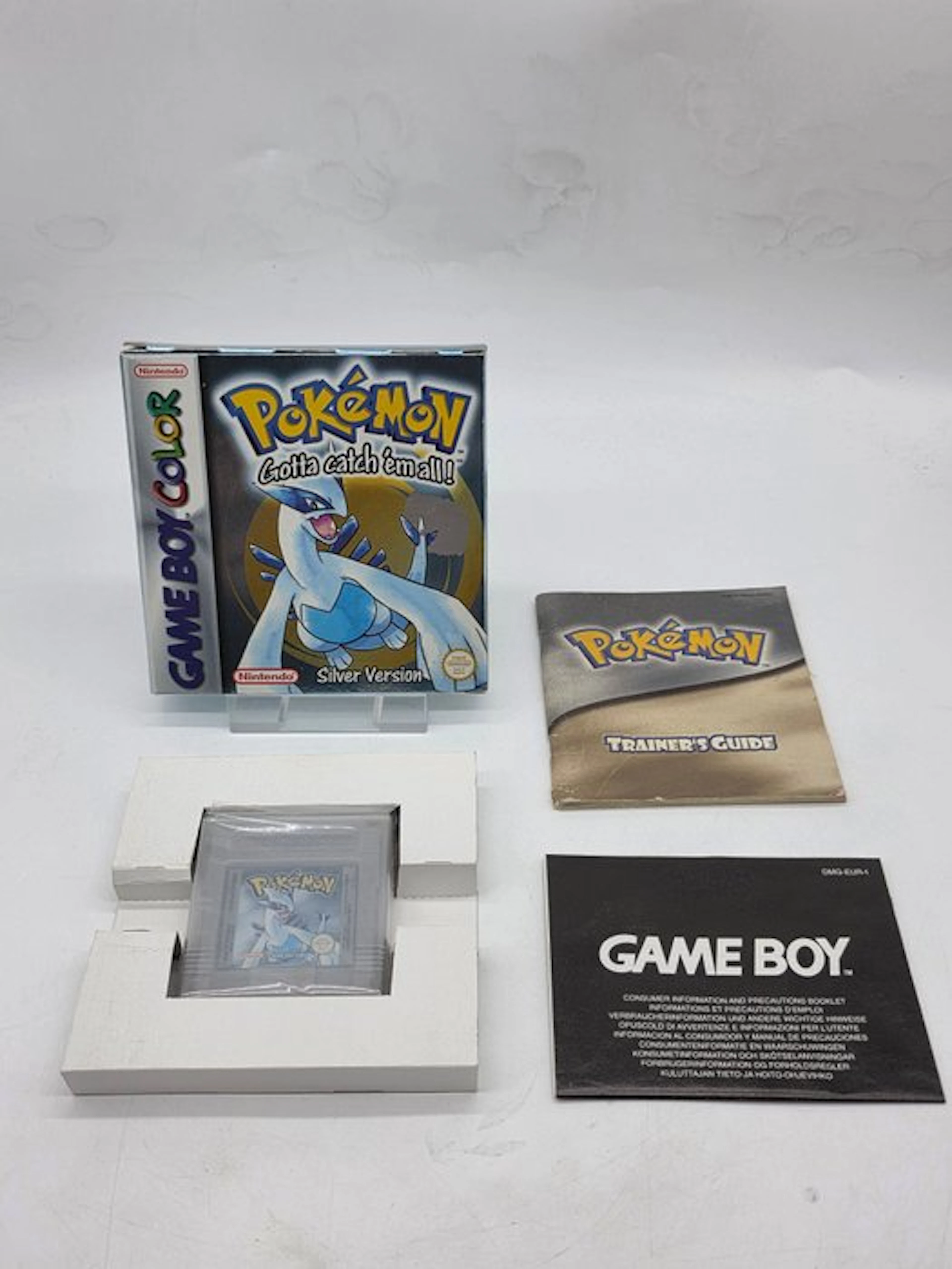 Nintendo - Gameboy Color - Pokémon "Silver Version" (EUR)...
