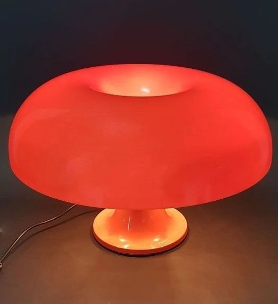 Artemide - Giancarlo Mattioli - Table lamp - Nesso Orange - ABS