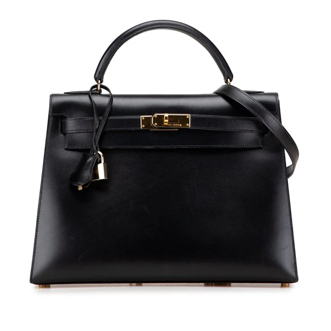 Hermès - Box Calf Kelly Sellier 32 - Bag
