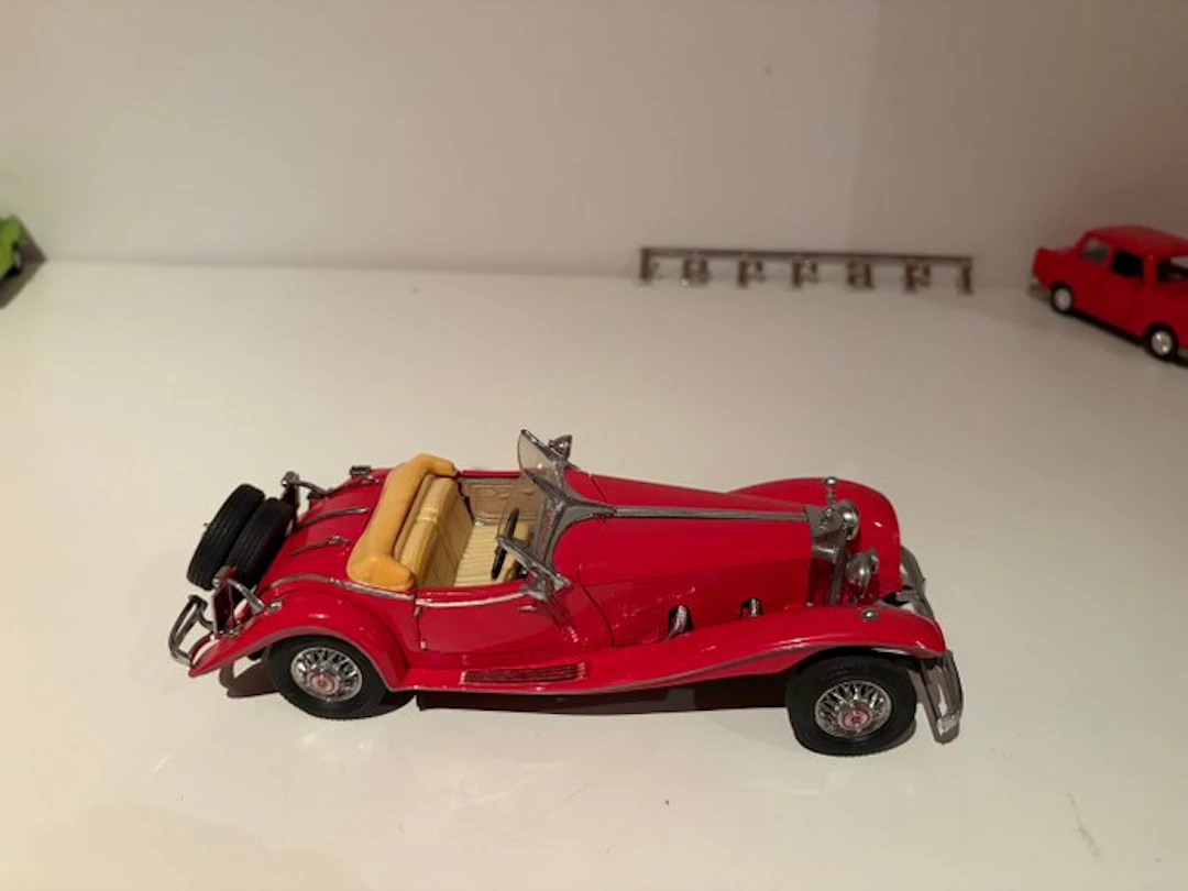 Franklin Mint 1:24 - Model car - Mercedes Benz 500k special Roadster