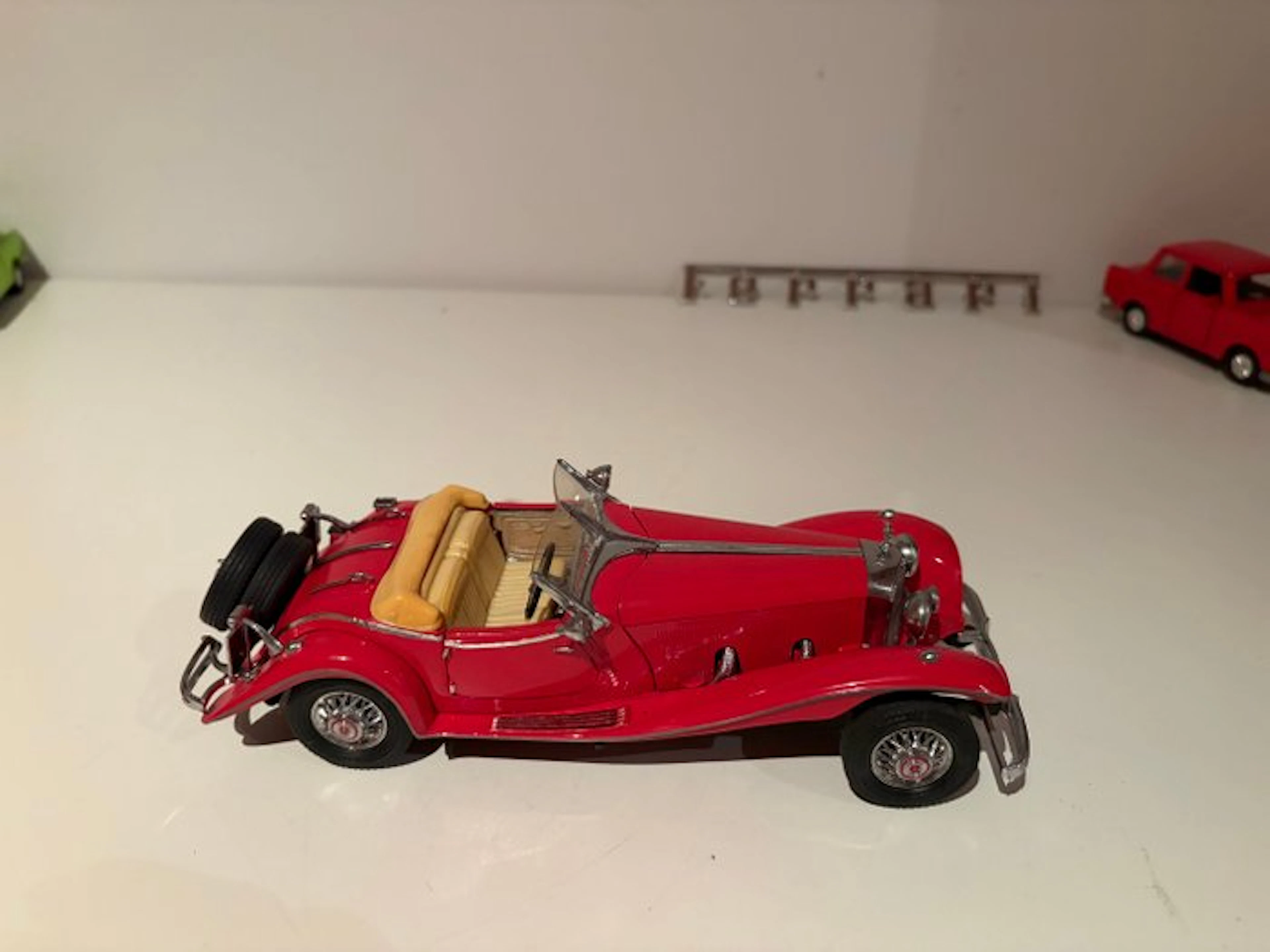 Franklin Mint 1:24 - Model car - Mercedes Benz 500k special Roadster