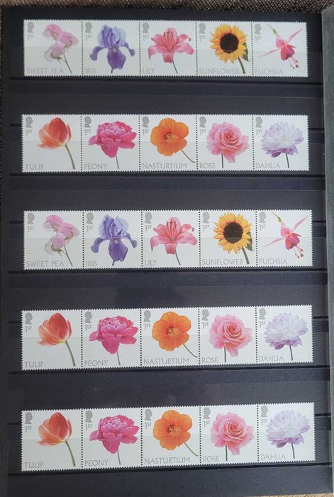 Great Britain - 2023 - Mint postage stamps and FDCs...