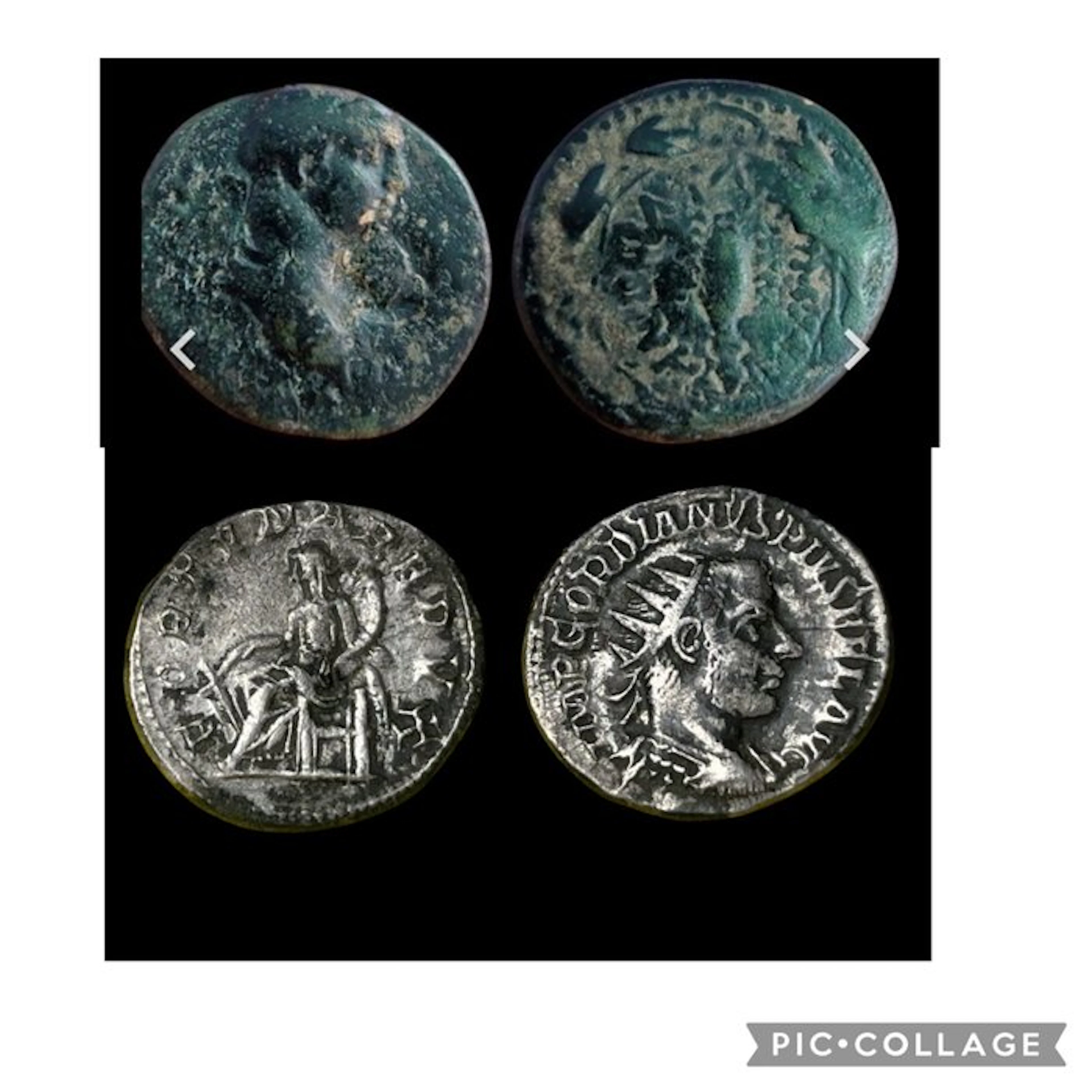 Roman Empire, Roman Empire (Provincial) Lot of 2 coins (No reserve price)