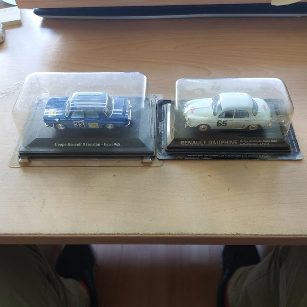 Norev 1:43 - Model car (3) - Renault Dauphine + Renault 8...