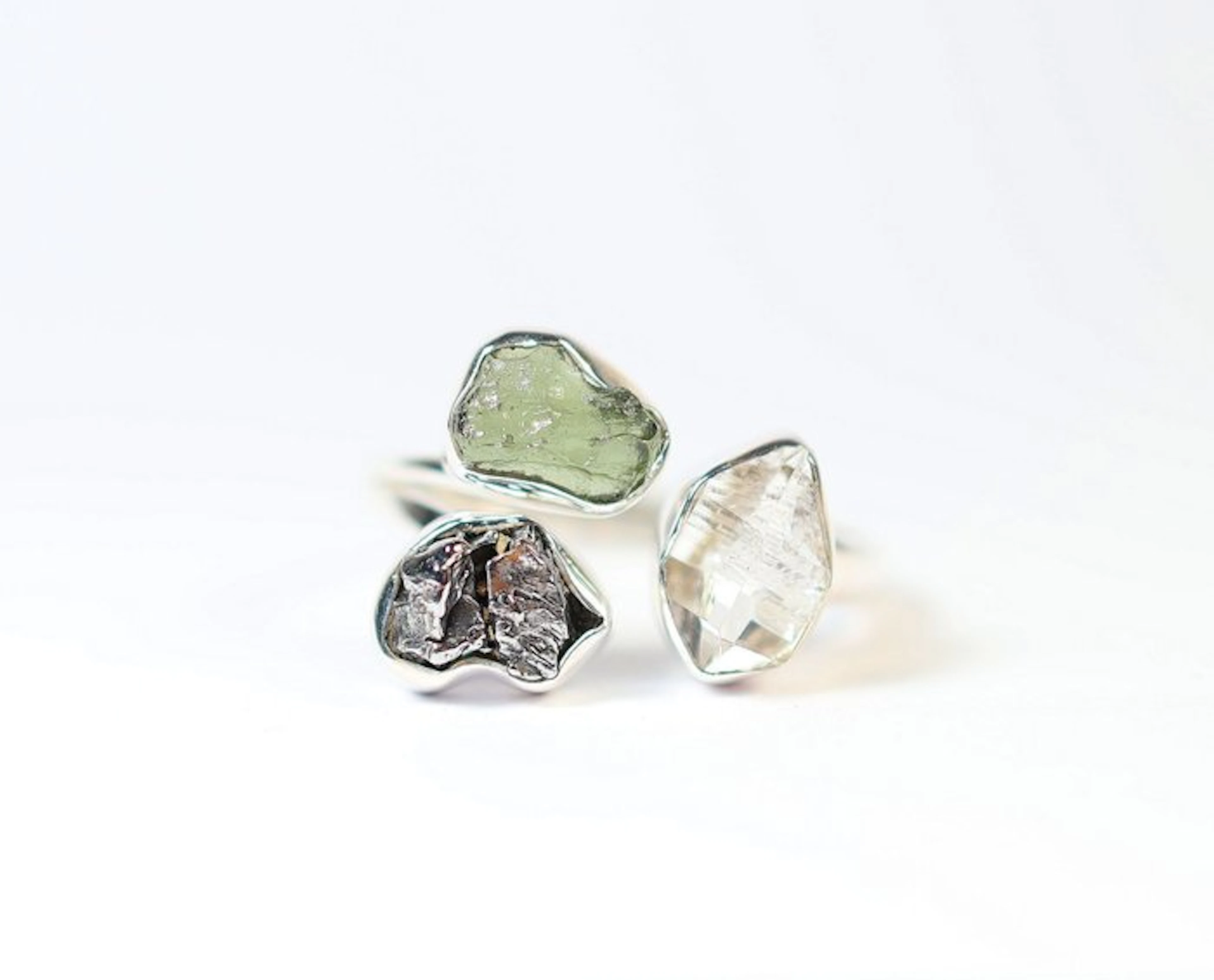 Moldavite / Campo del Cielo meteorite / Herkimer Diamond...