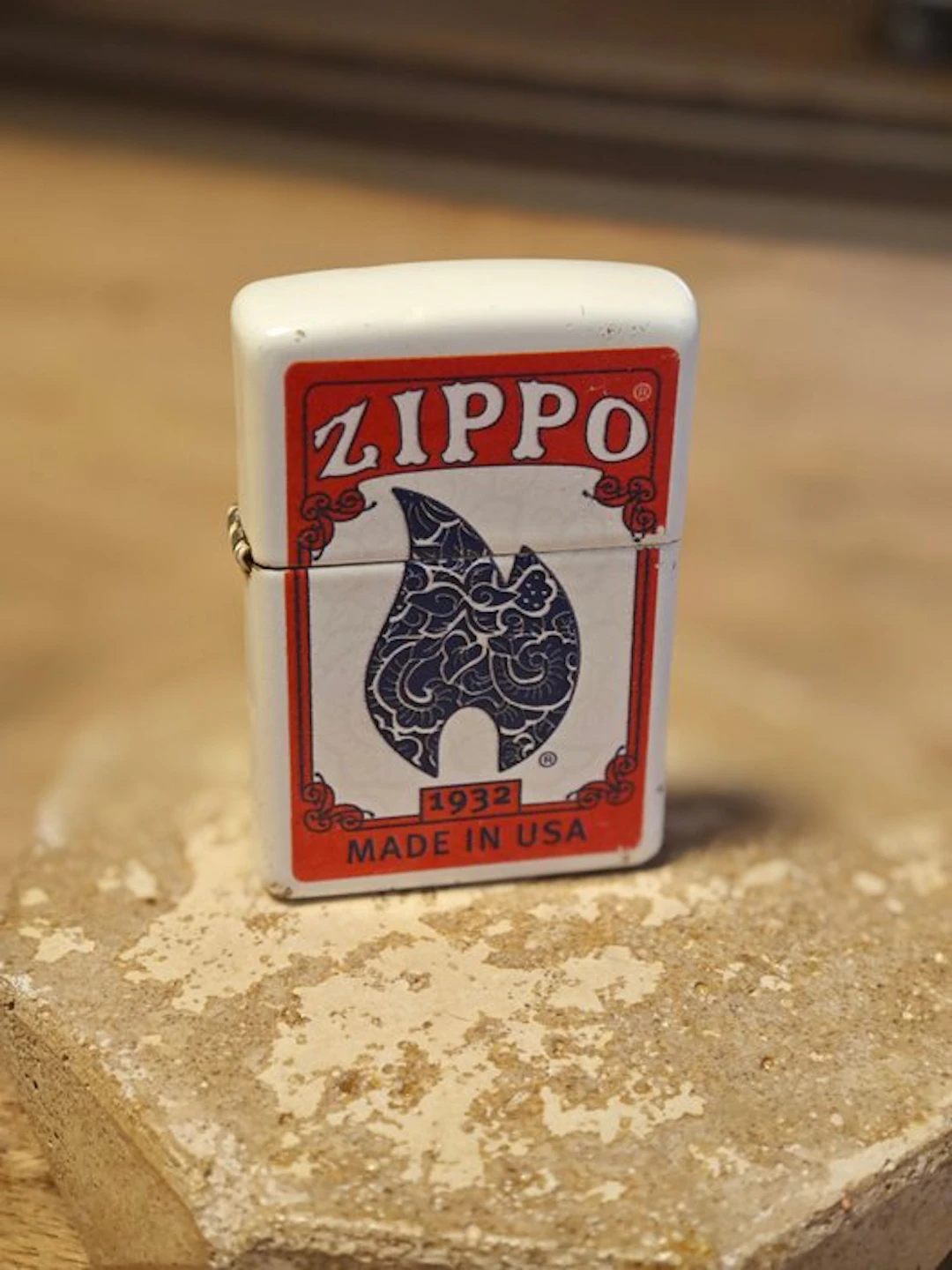 Zippo - Lighter - Brass, Enamel