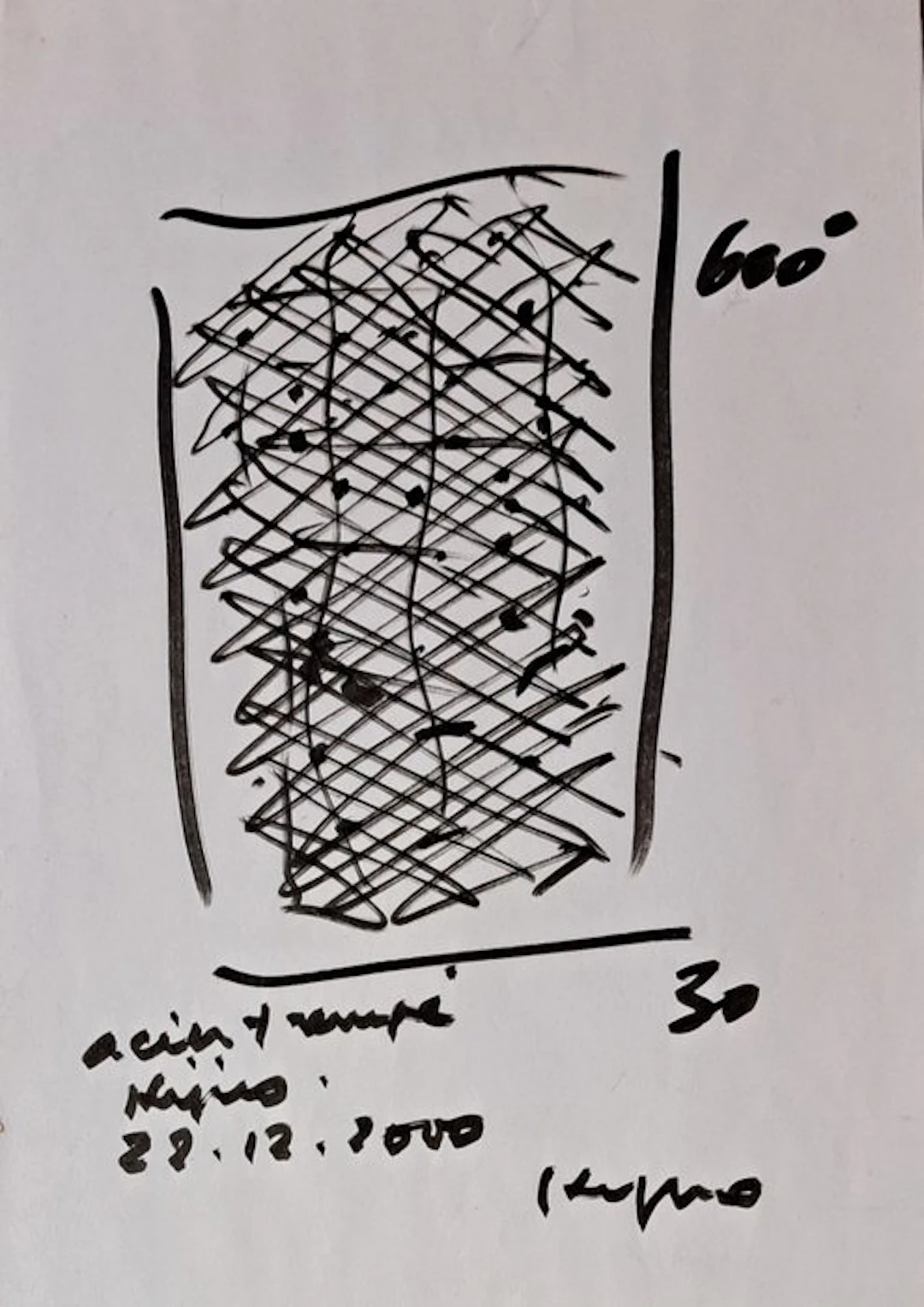 Ladislas Kijno (1921-2012) - Materialisation d une sculpture