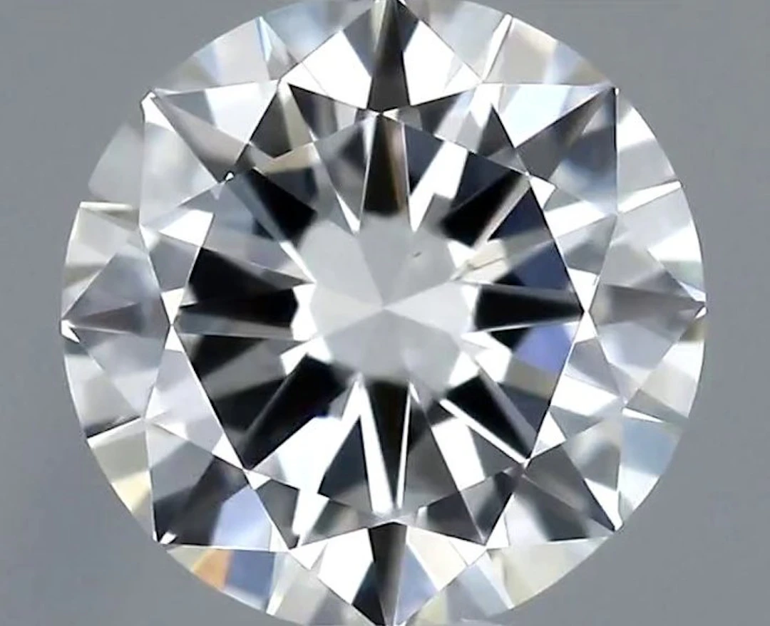 1 pcs Diamond (Natural) - 0.40 ct - Round - G - VVS2...