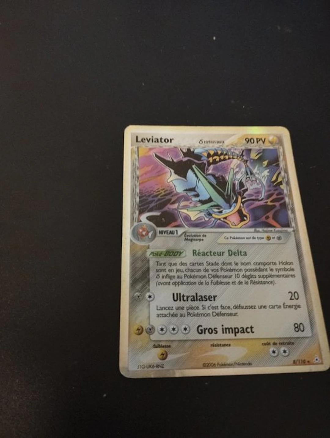 Pokémon - 1 Card - Gyarados 8/110 Foil - EX