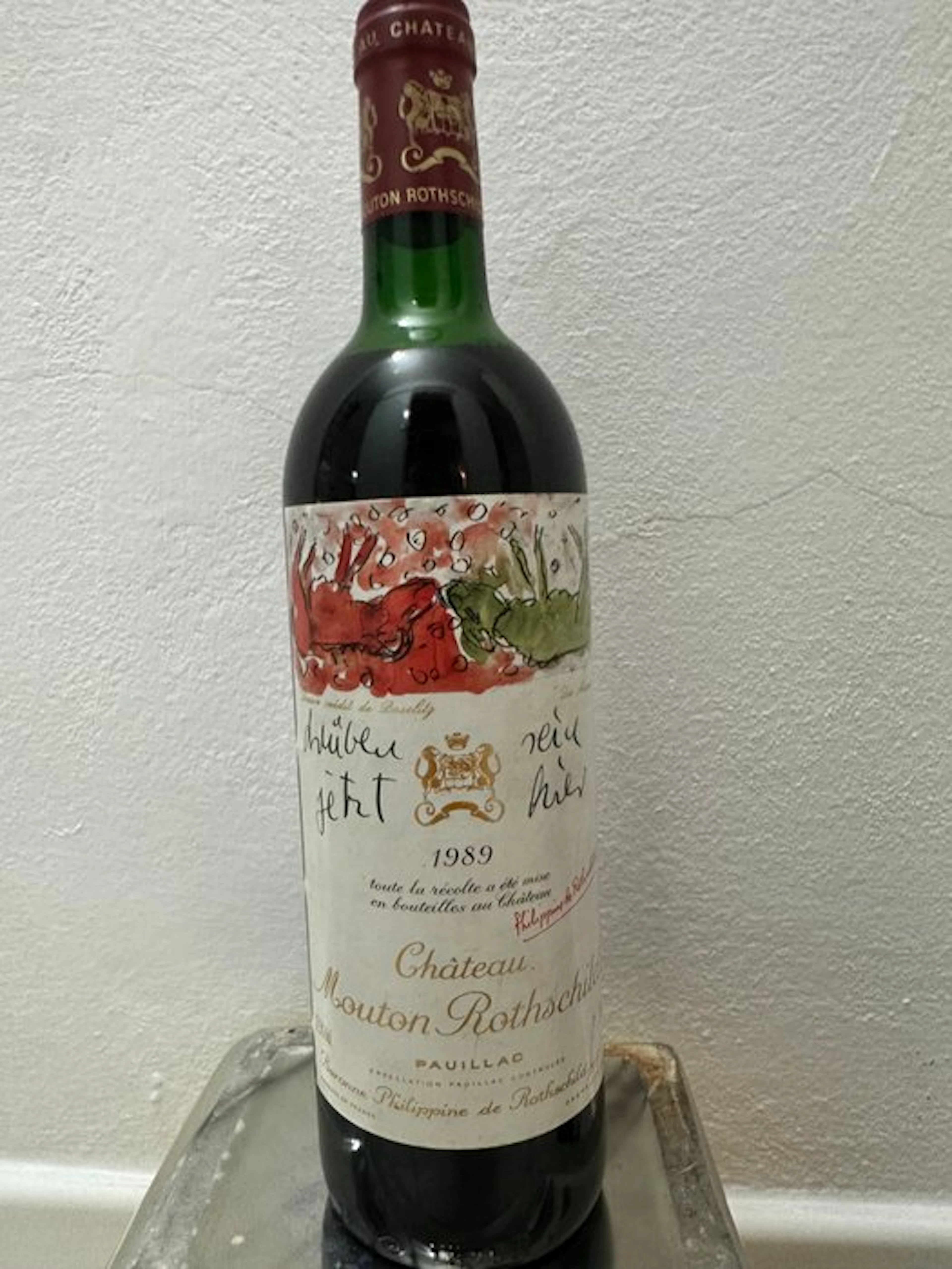 1989 Château Mouton Rothschild - Pauillac 1er Grand Cru...