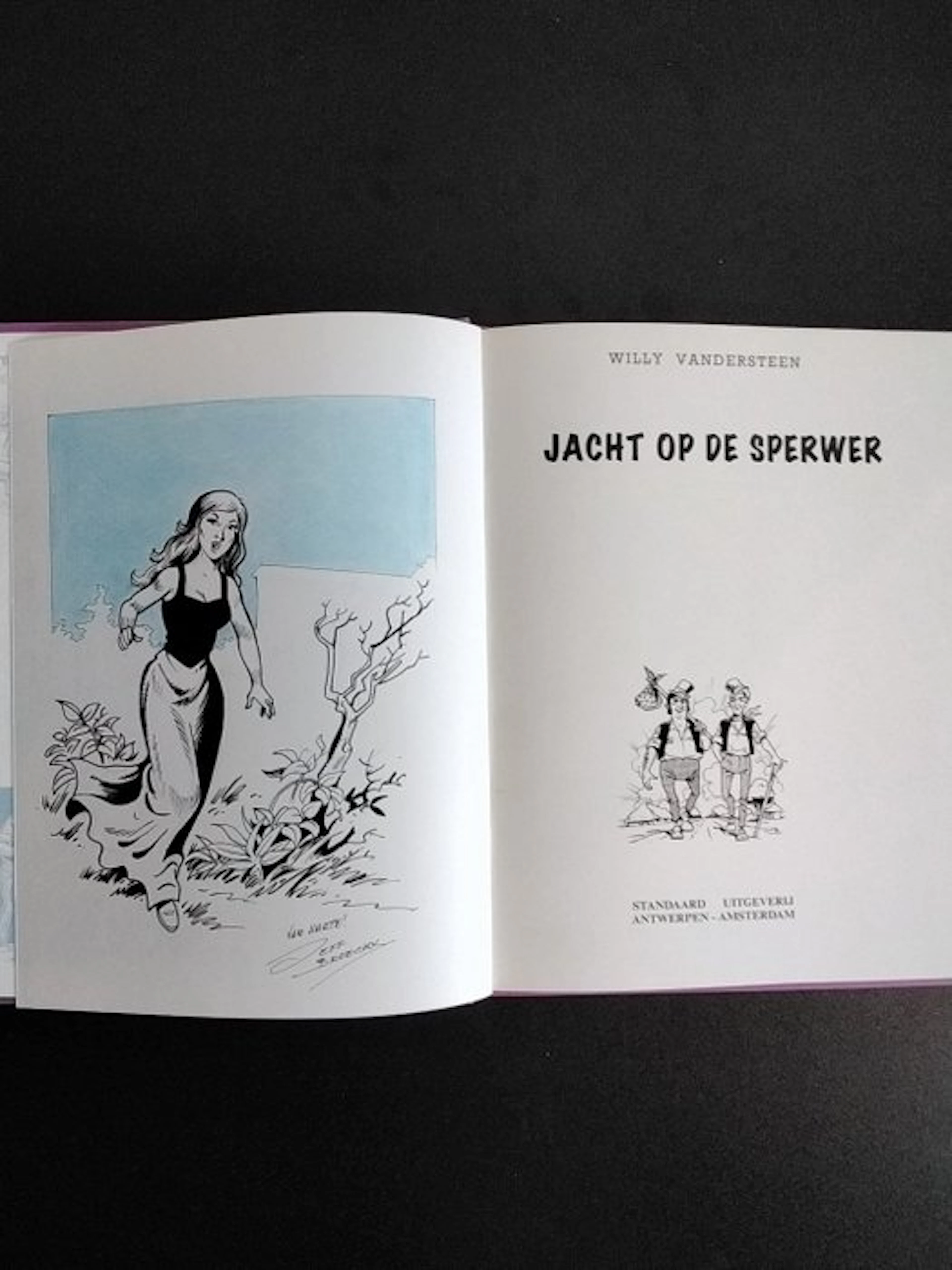 Robert en Bertrand - Jacht op de Sperwer - Luxe HC met...
