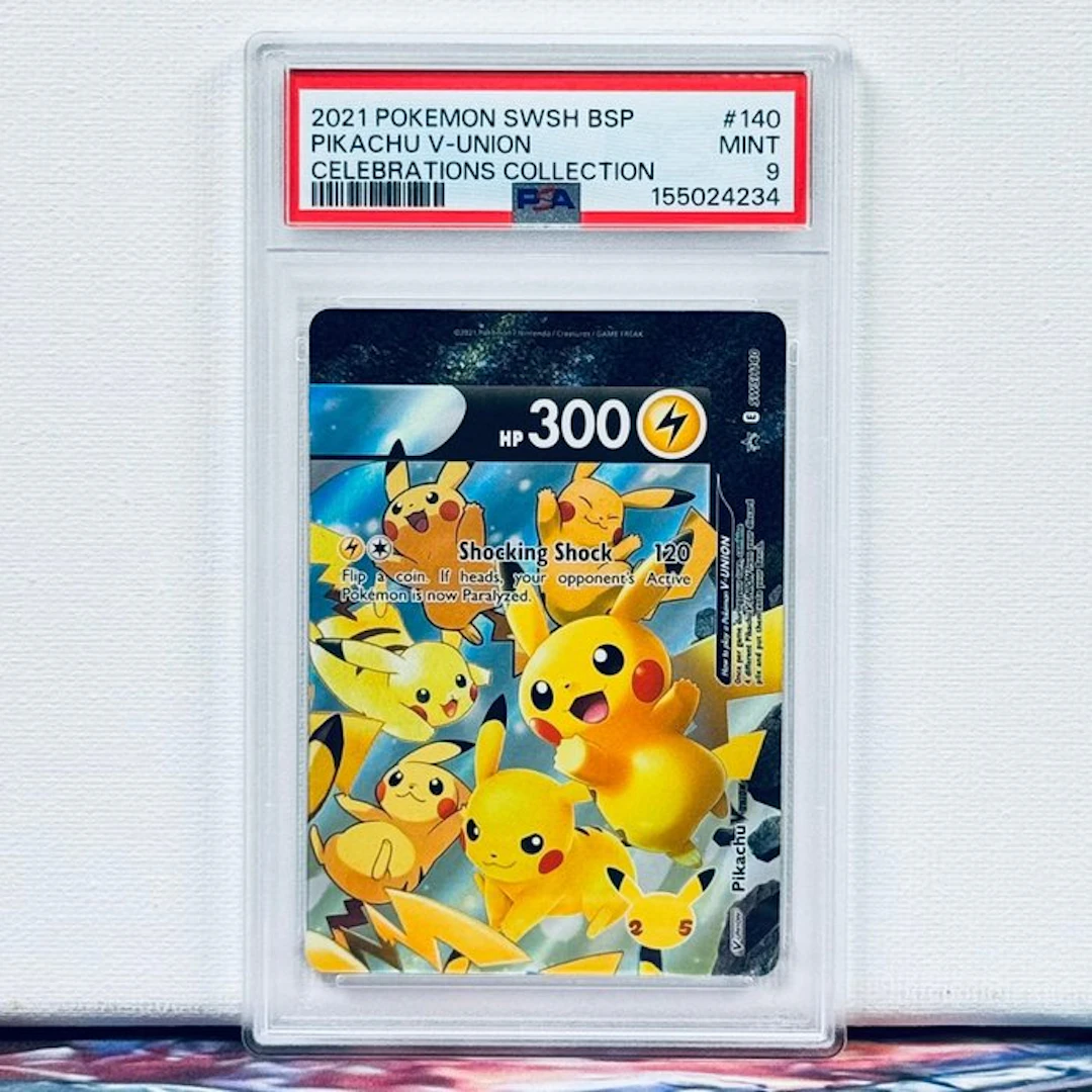 Pokémon Graded card - Pikachu V-Union #140 2021 POKEMON...
