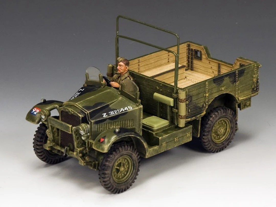 King & Country - Figure - FOB091 : British Morris C8 BEF truck - Alloy