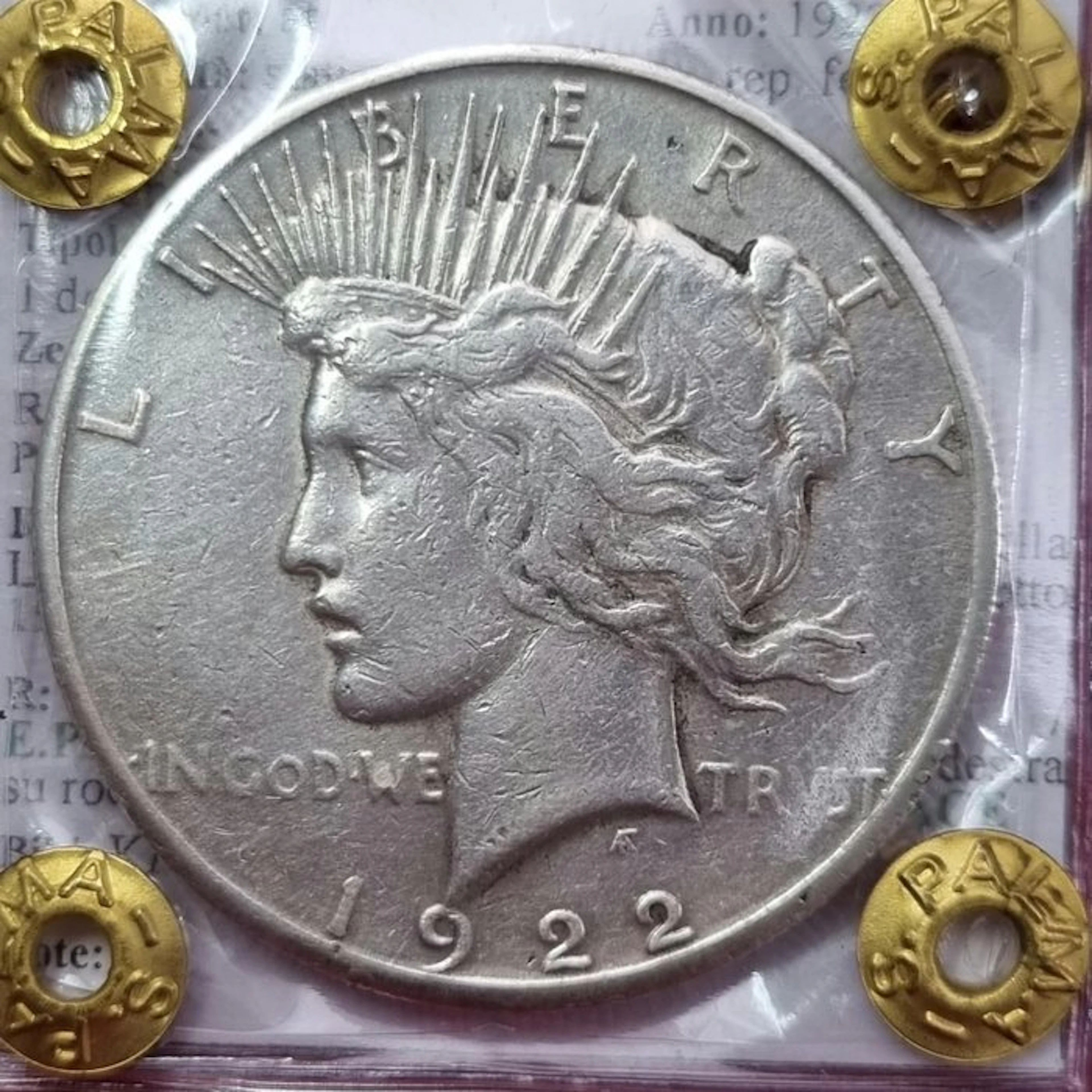 United States. Republic. 1 Dollar 1922 (No reserve price)