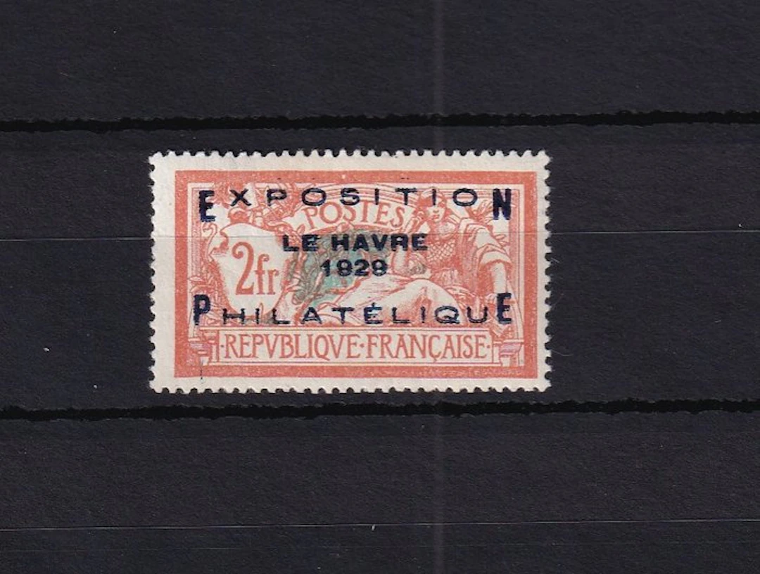 France 1929 - Price: €900; superb exhibit from Le Havre. - Yvert n°257A