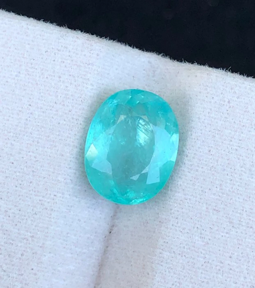 1 pcs Green Tourmaline paraiba - 3.95 ct - Asian...