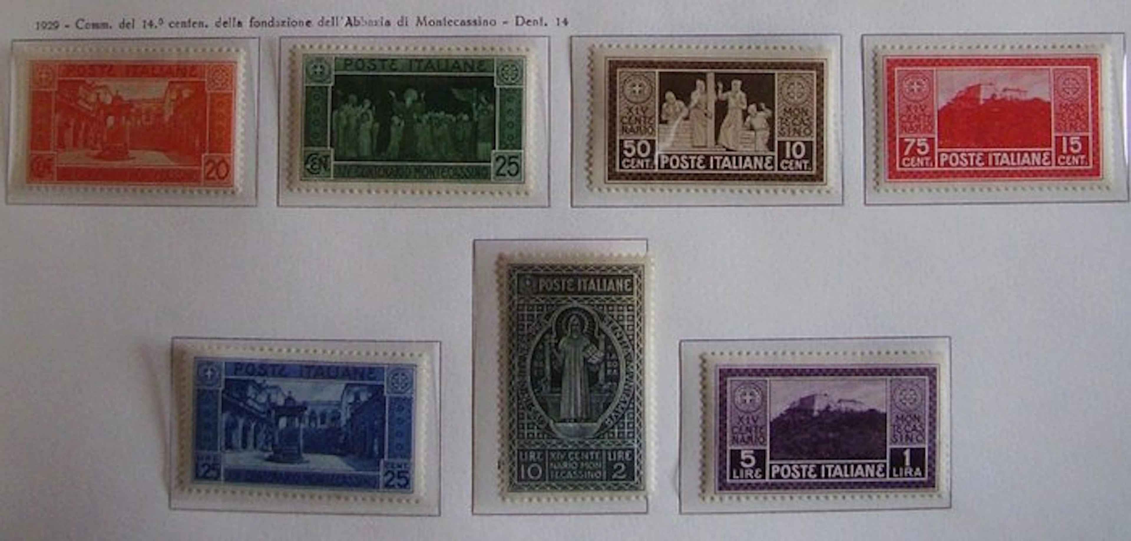 Italy Kingdom - V.E. III. Complete set of commemorative series