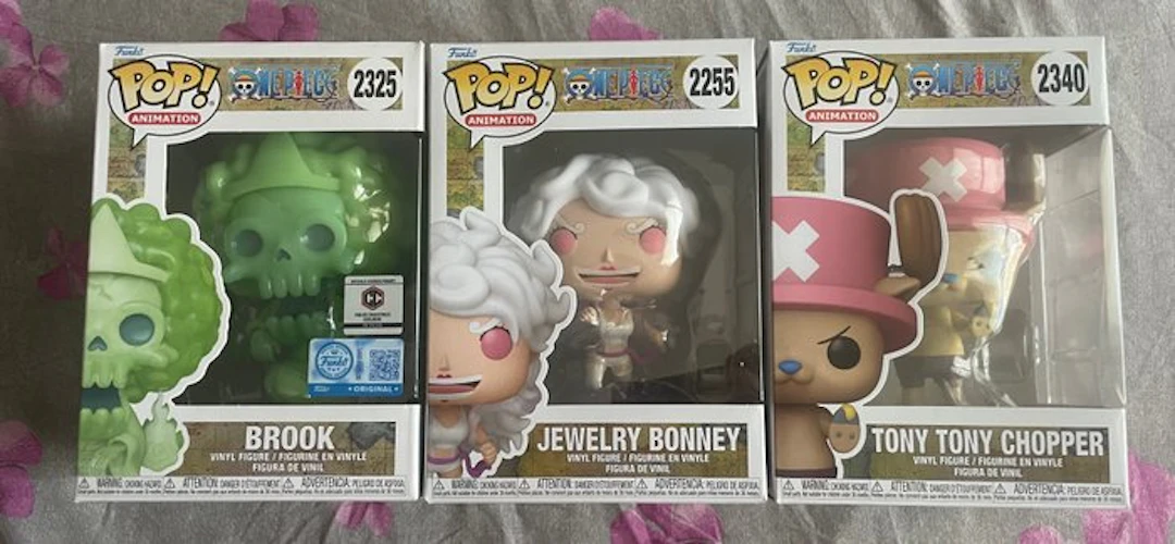 Funko - Funko Pop Brook; Jewelry Bonney; Tony Tony Chopper - 2010-2020 - U.S.