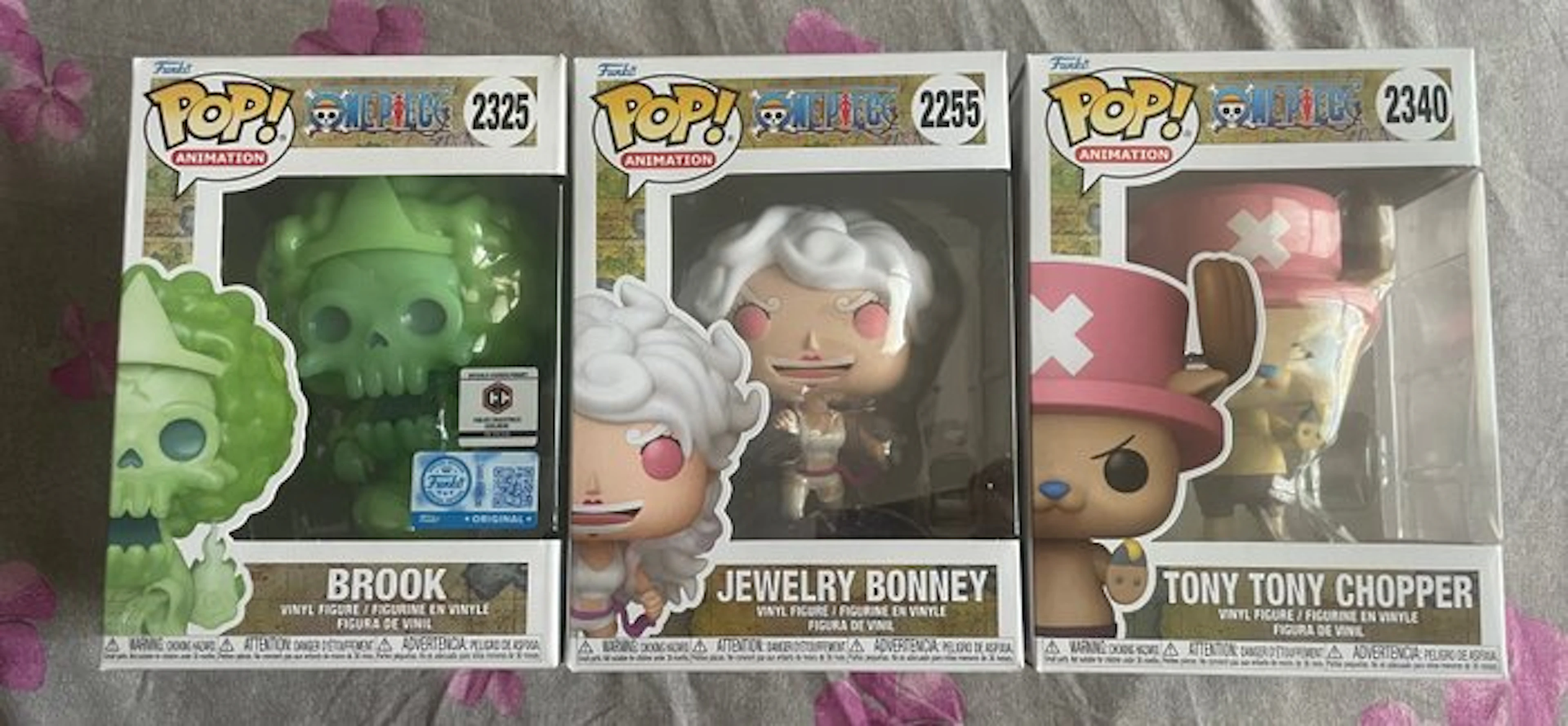 Funko - Funko Pop Brook; Jewelry Bonney; Tony Tony Chopper - 2010-2020 - U.S.