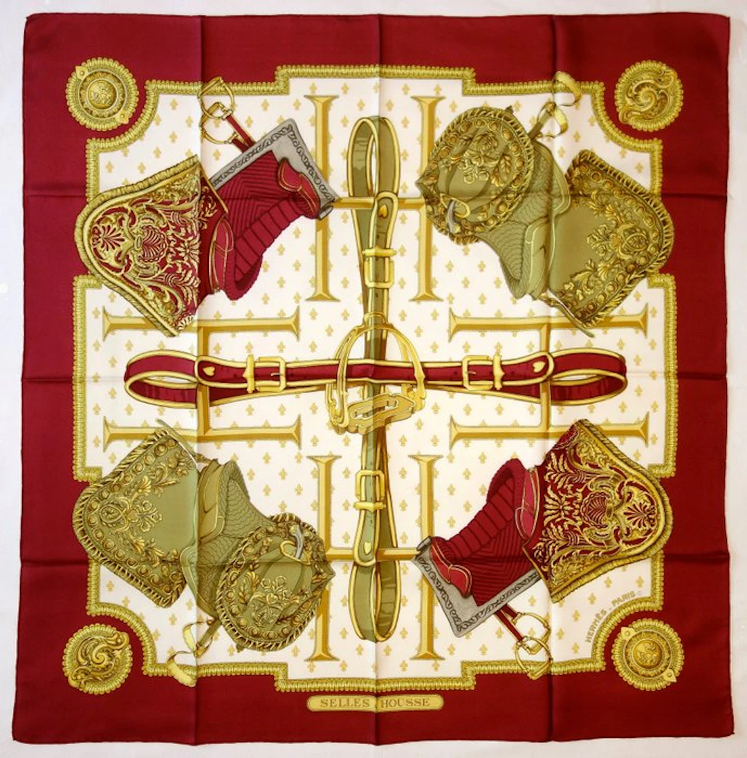 Hermès - Selles Housse - Foulard