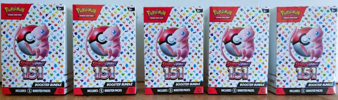 Pokémon - 5 Sealed box - Scarlet & Violet - Scarlet & Violet 151
