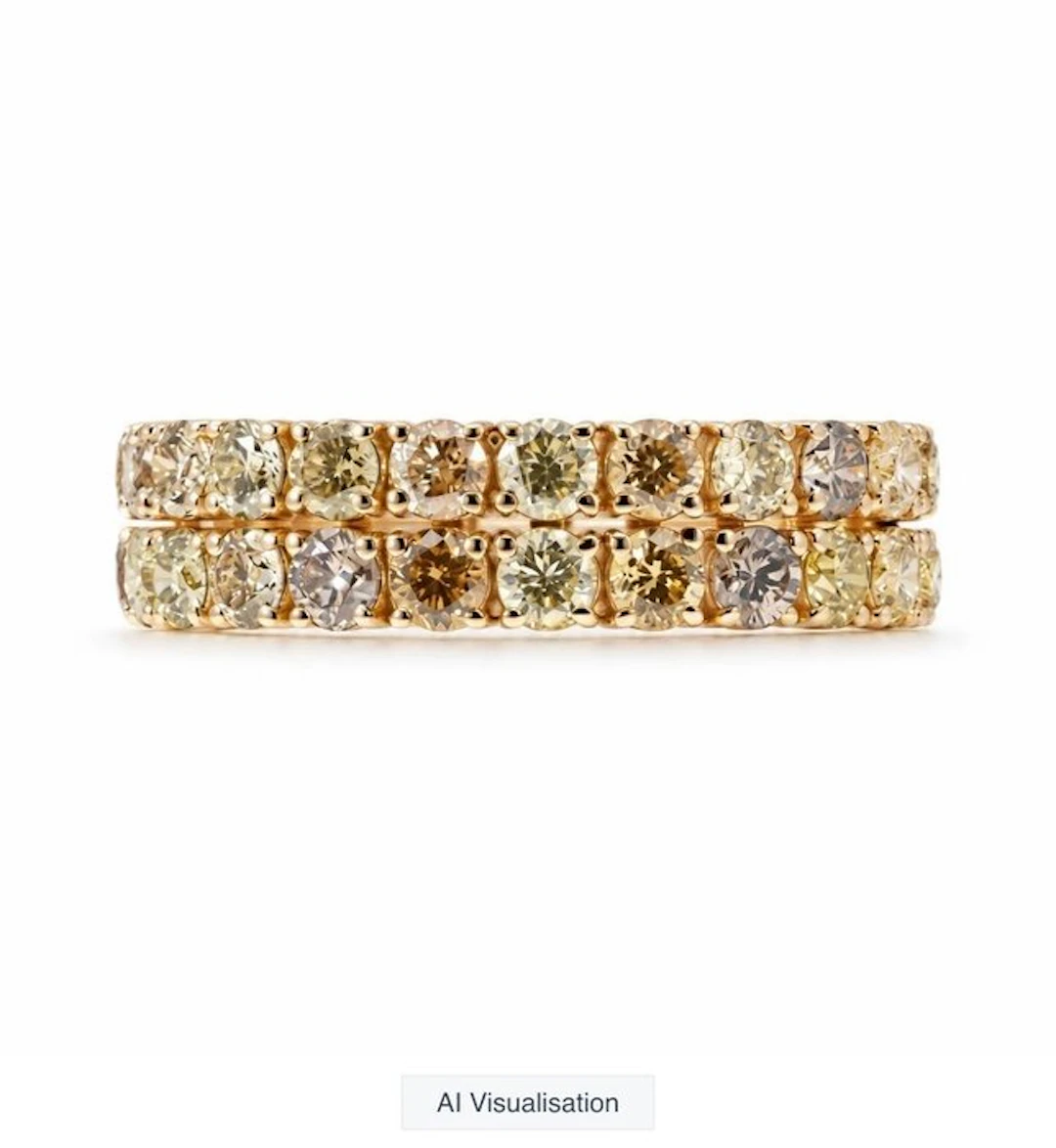 No reserve price - Ring - 14 kt