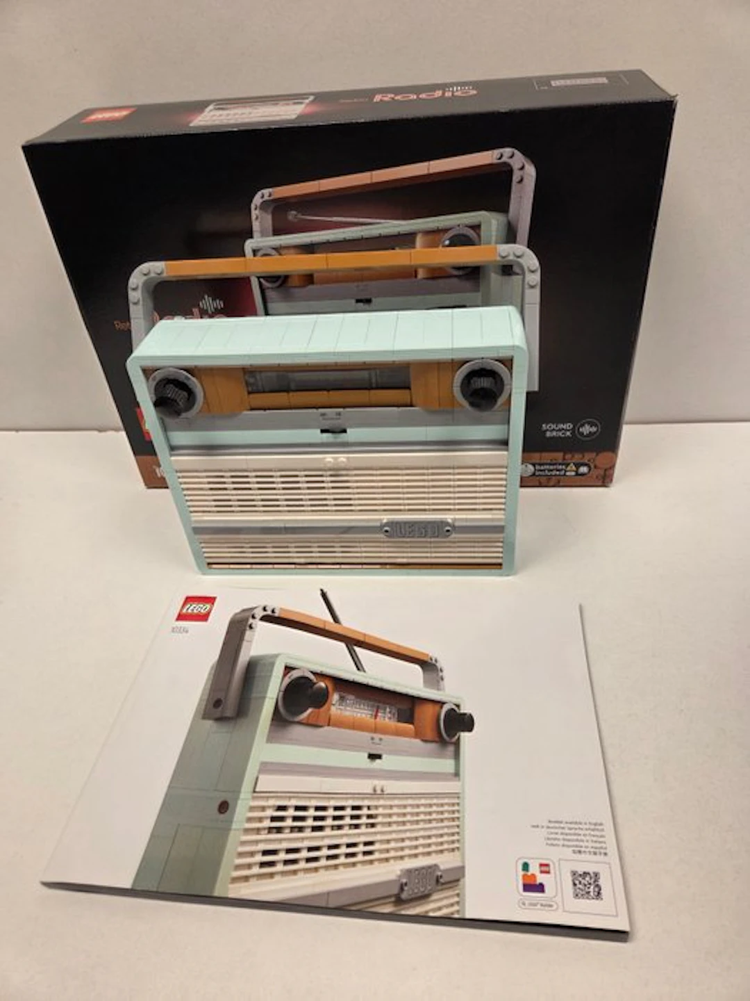 LEGO Set - 10334 - Icons - LEGO Icons Retro draagbare radio 10334