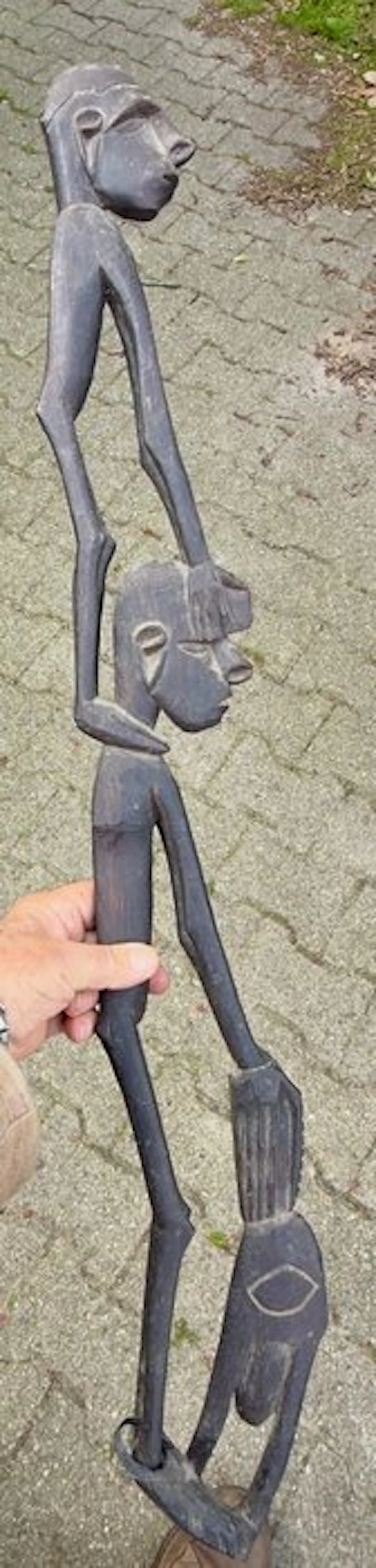 Asmat double figure Papua
