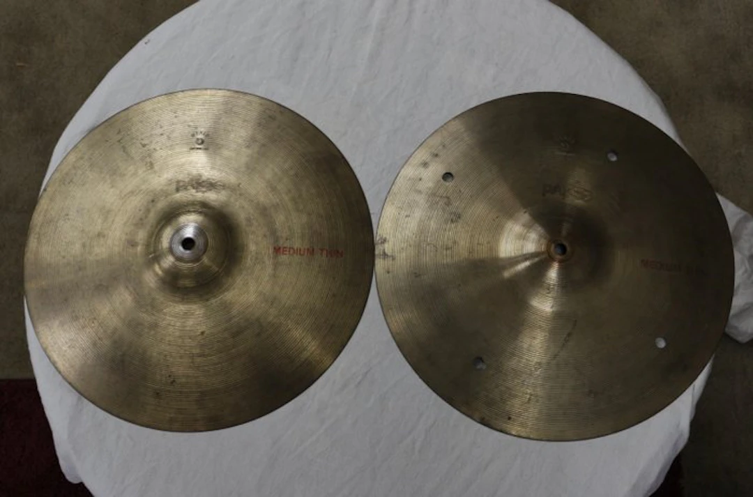 Paiste - Dixie 14 medium - Hi-hat cymbals set - Switzerland (No reserve price)
