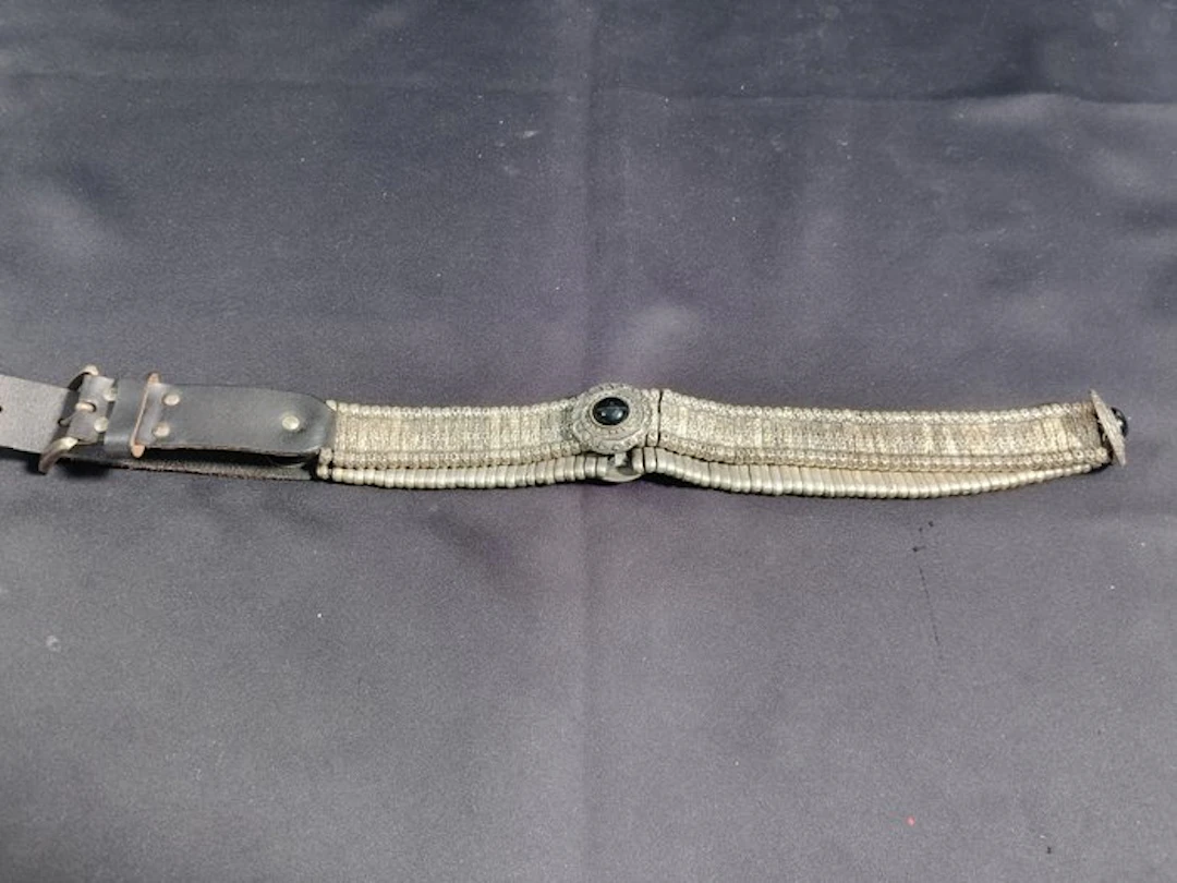 Ottoman wedding belt – black cabochon - Ottoman (No reserve price)