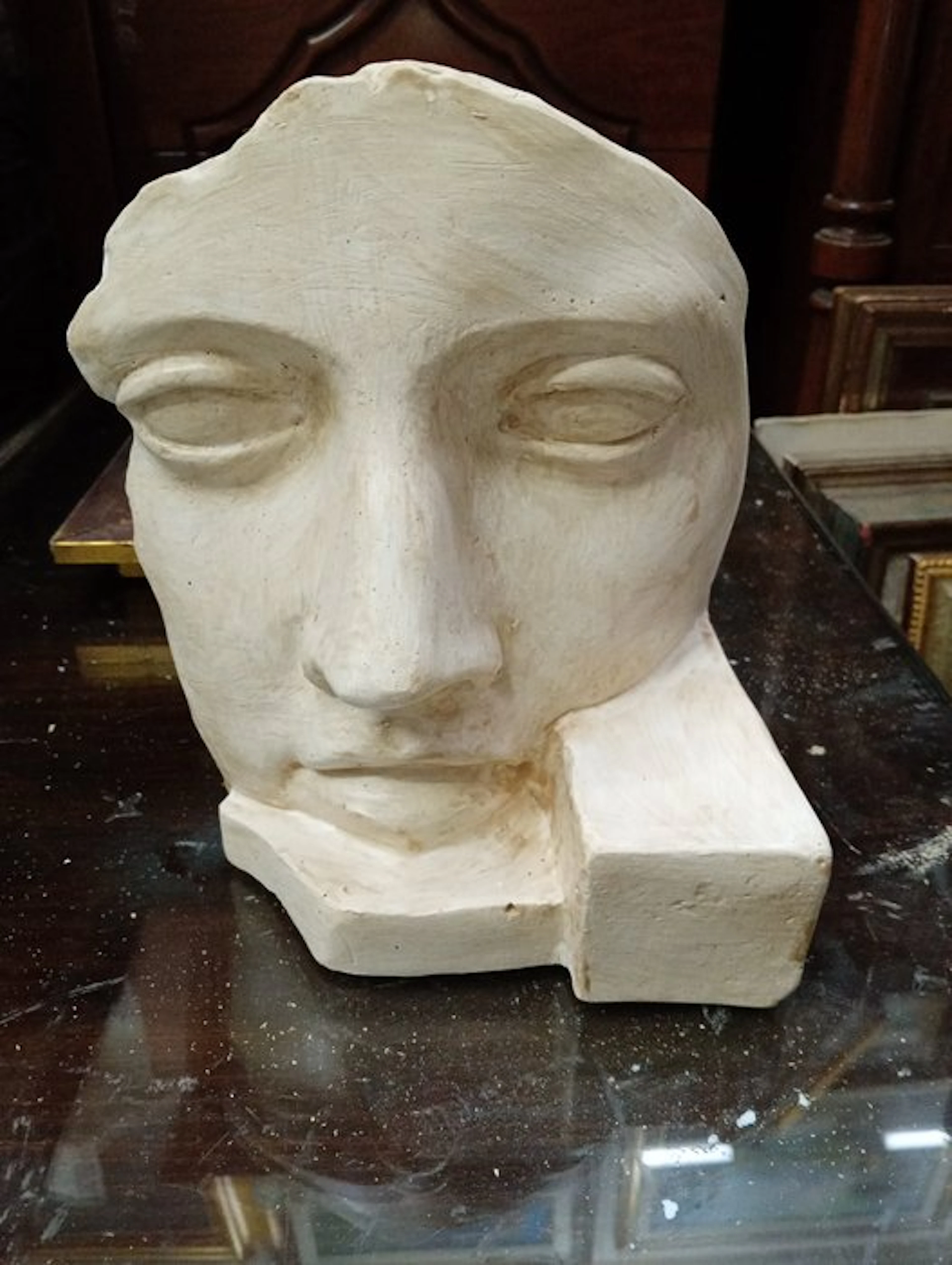 Sculpture, Modello Mitoraj - 24 cm - Plaster