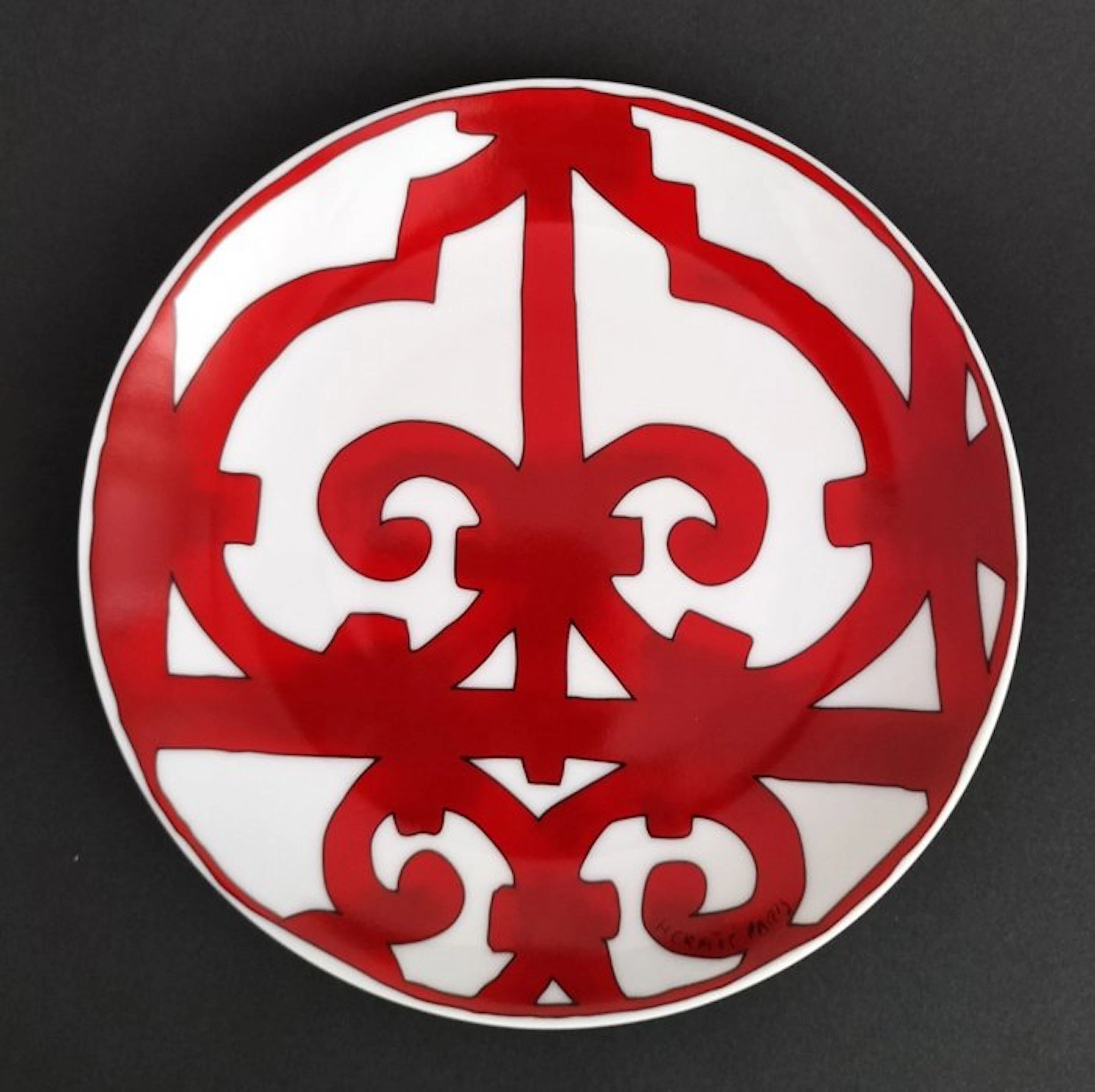 Hermès - 'Balcon du Guadalquivir' - Plate - Ceramic